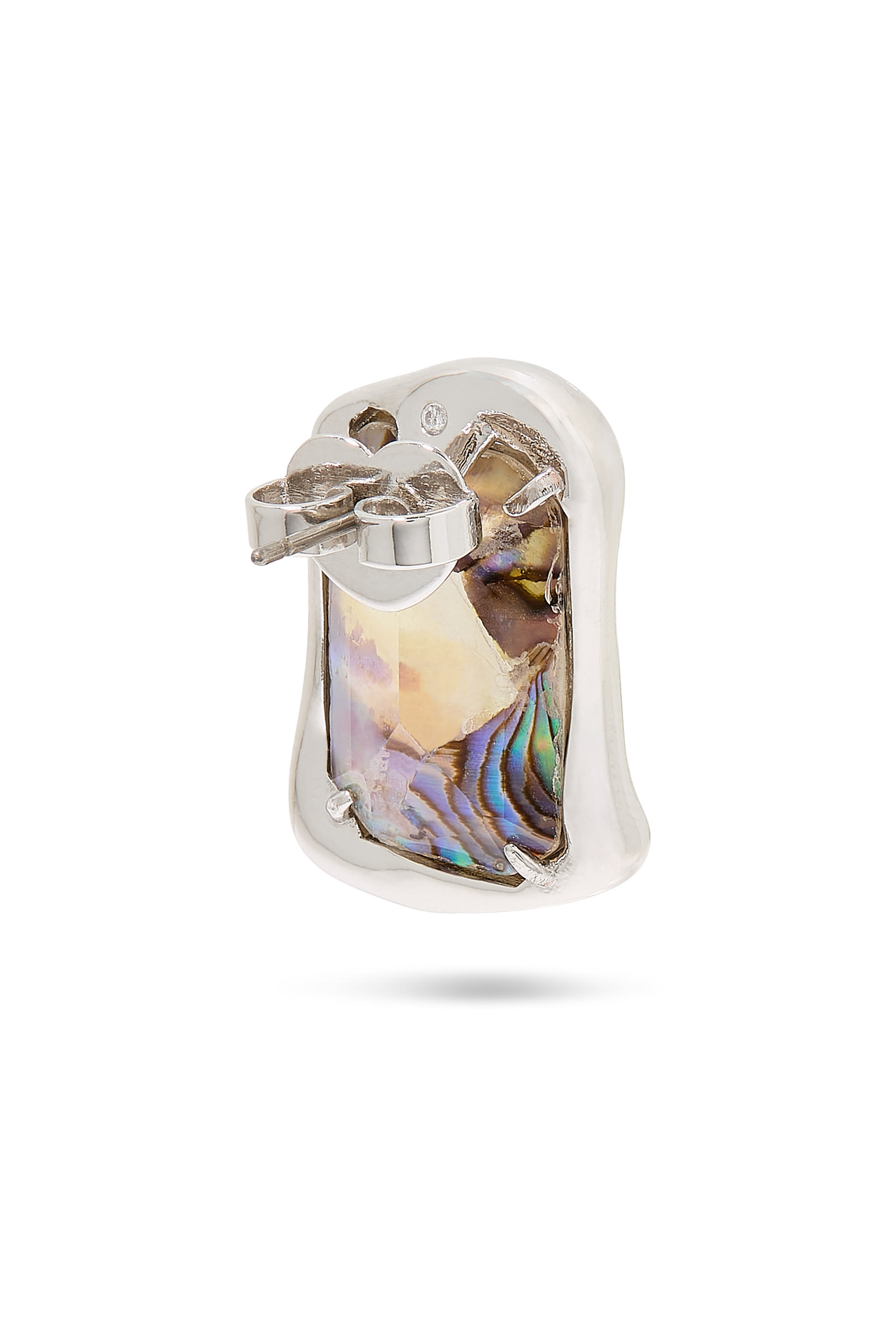 Molten Glass Statement Studs