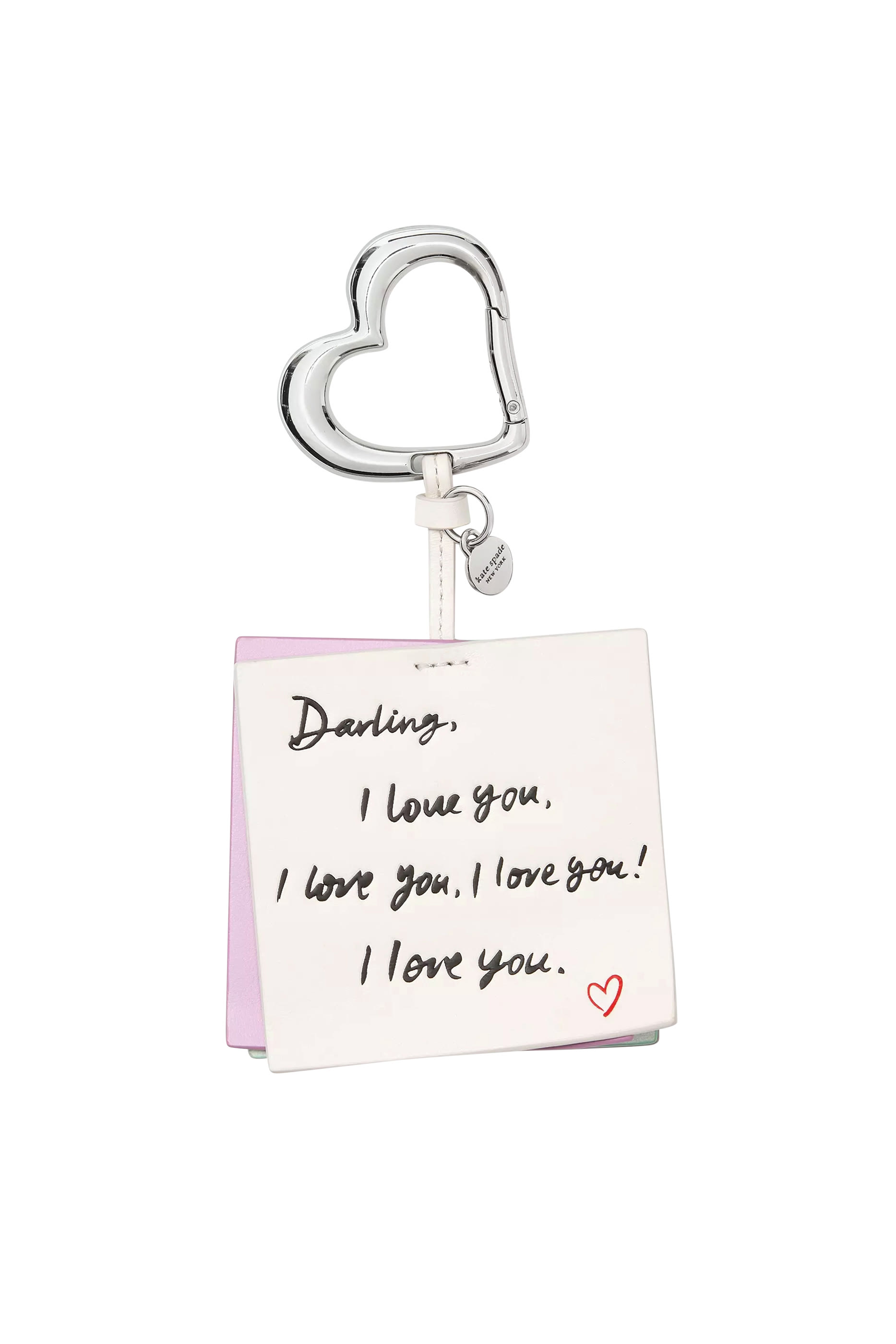  Charmed Love Notes Bag Charm 