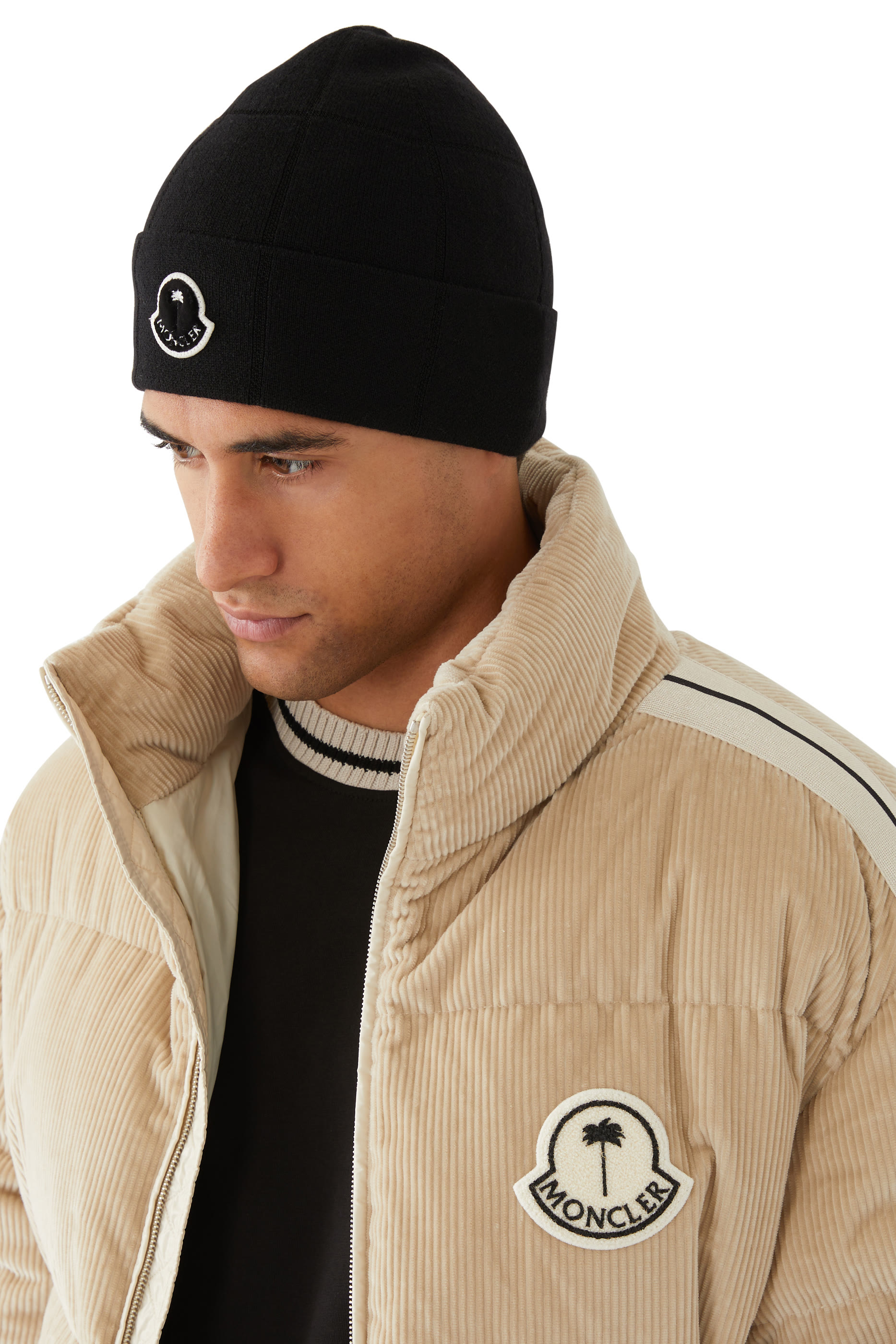 Moncler X Palm Angles Wool Beanie