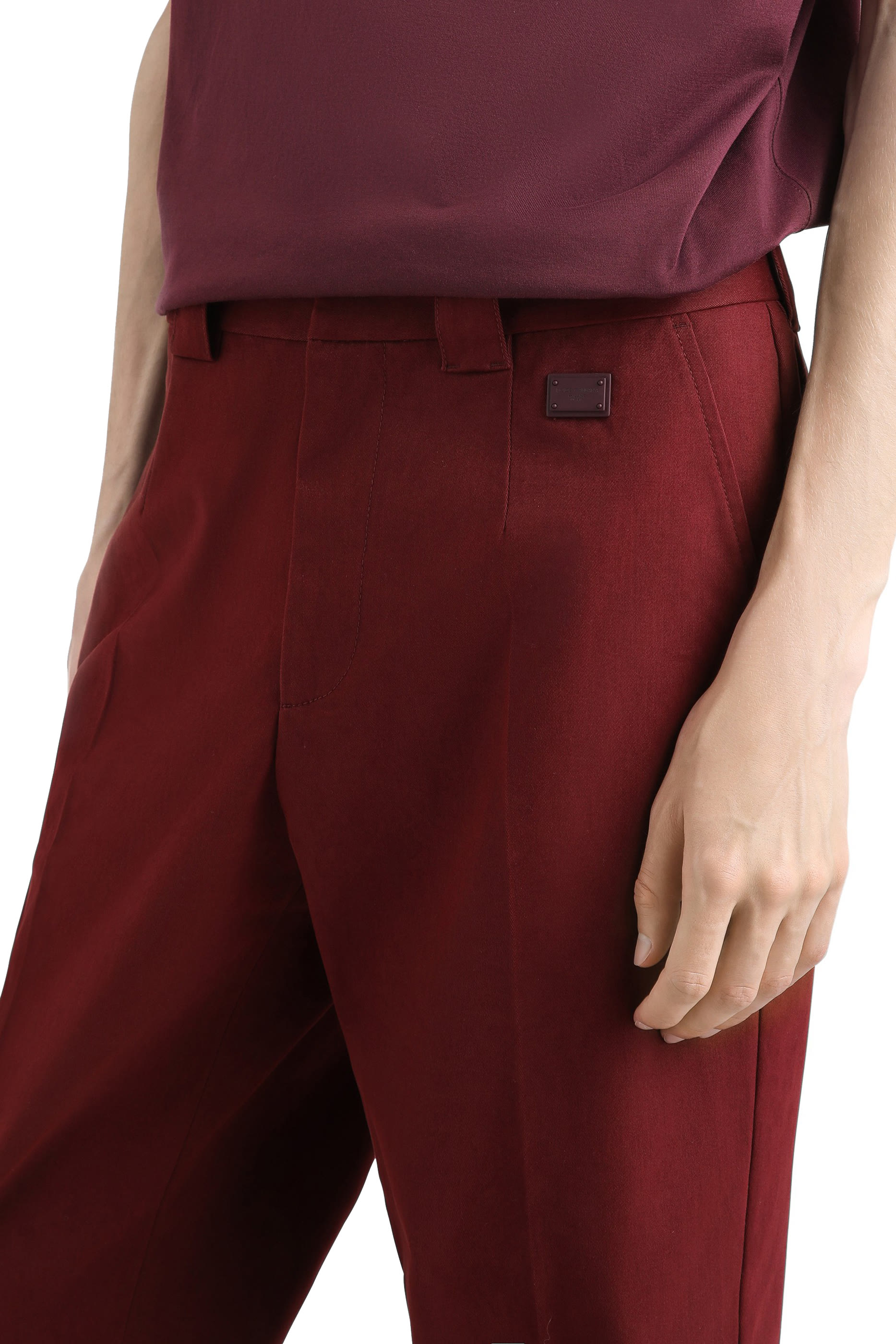 Tailored Cotton Pants