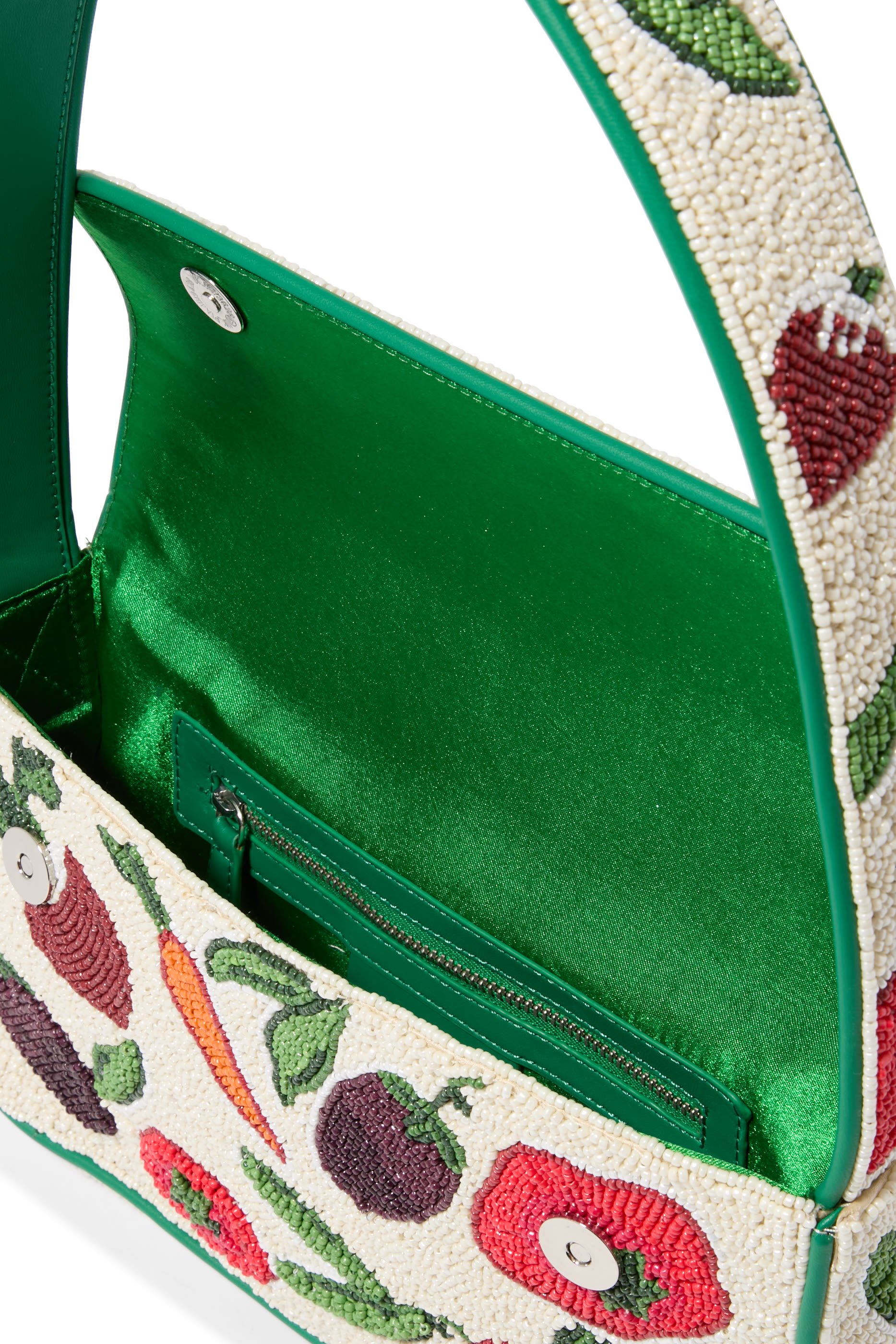 Tommy Crudite-Print Beaded Bag