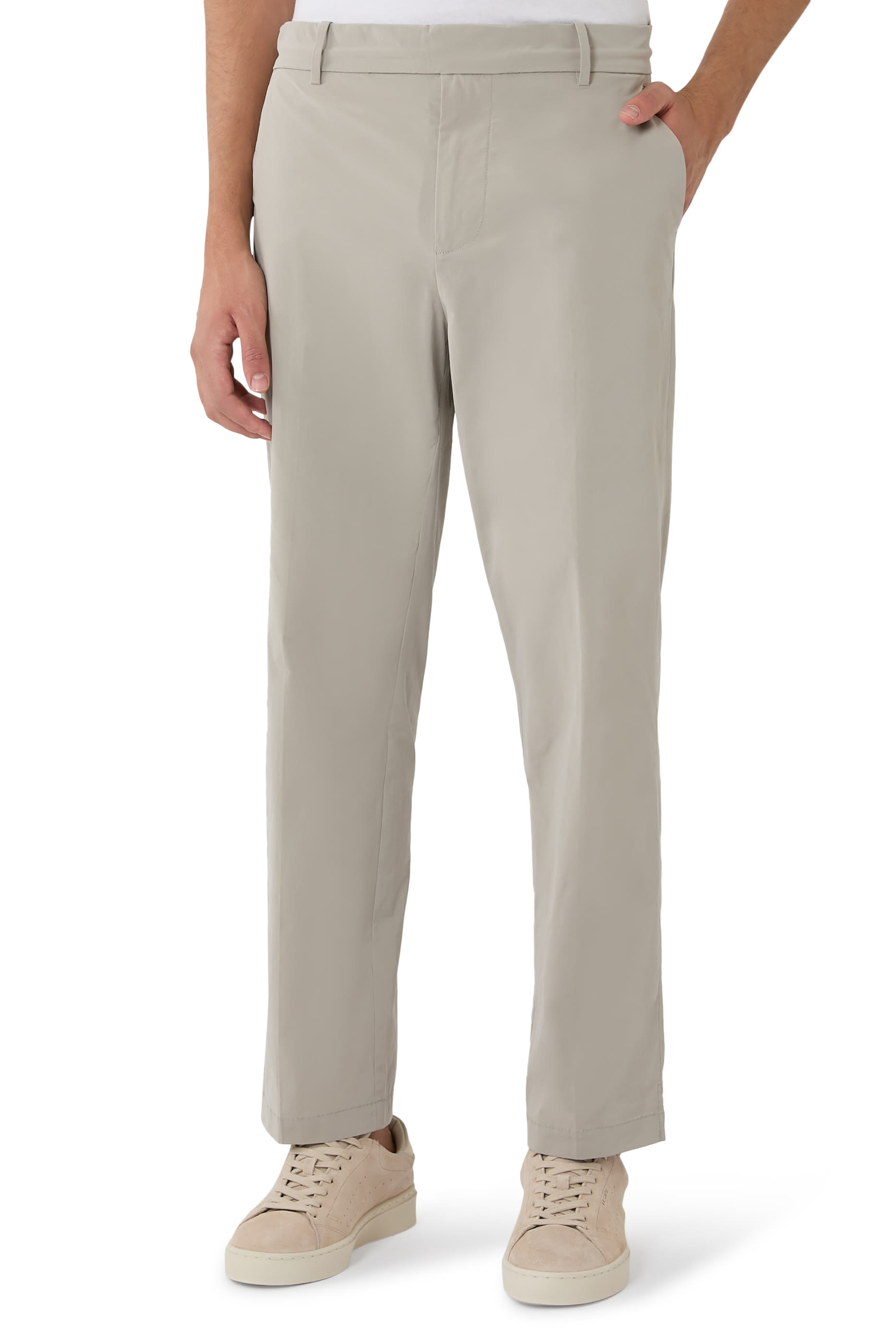 Cotton Poplin Trousers