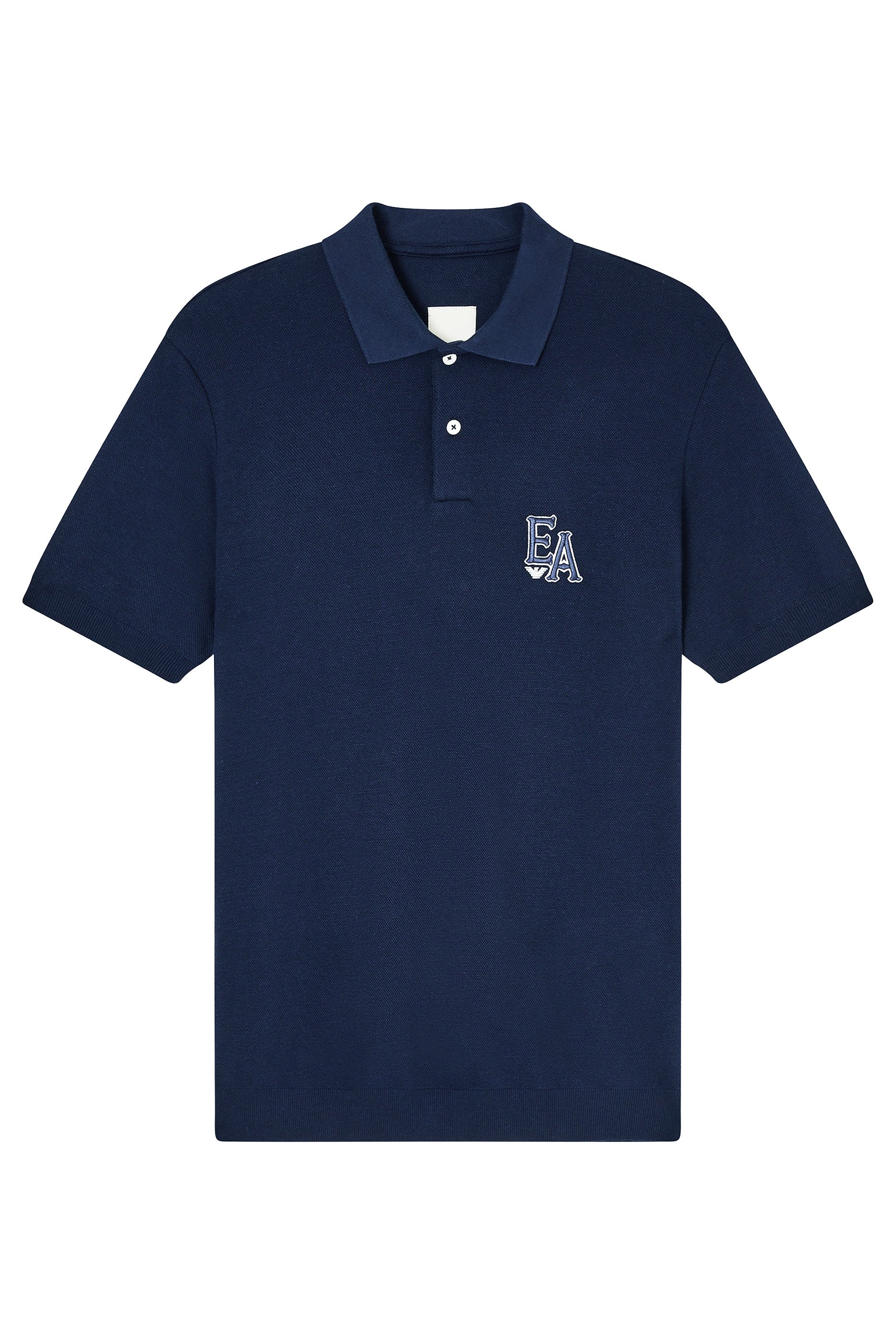 Eagle Club Logo Embroidery Piqu&eacute; Jersey Polo Shirt