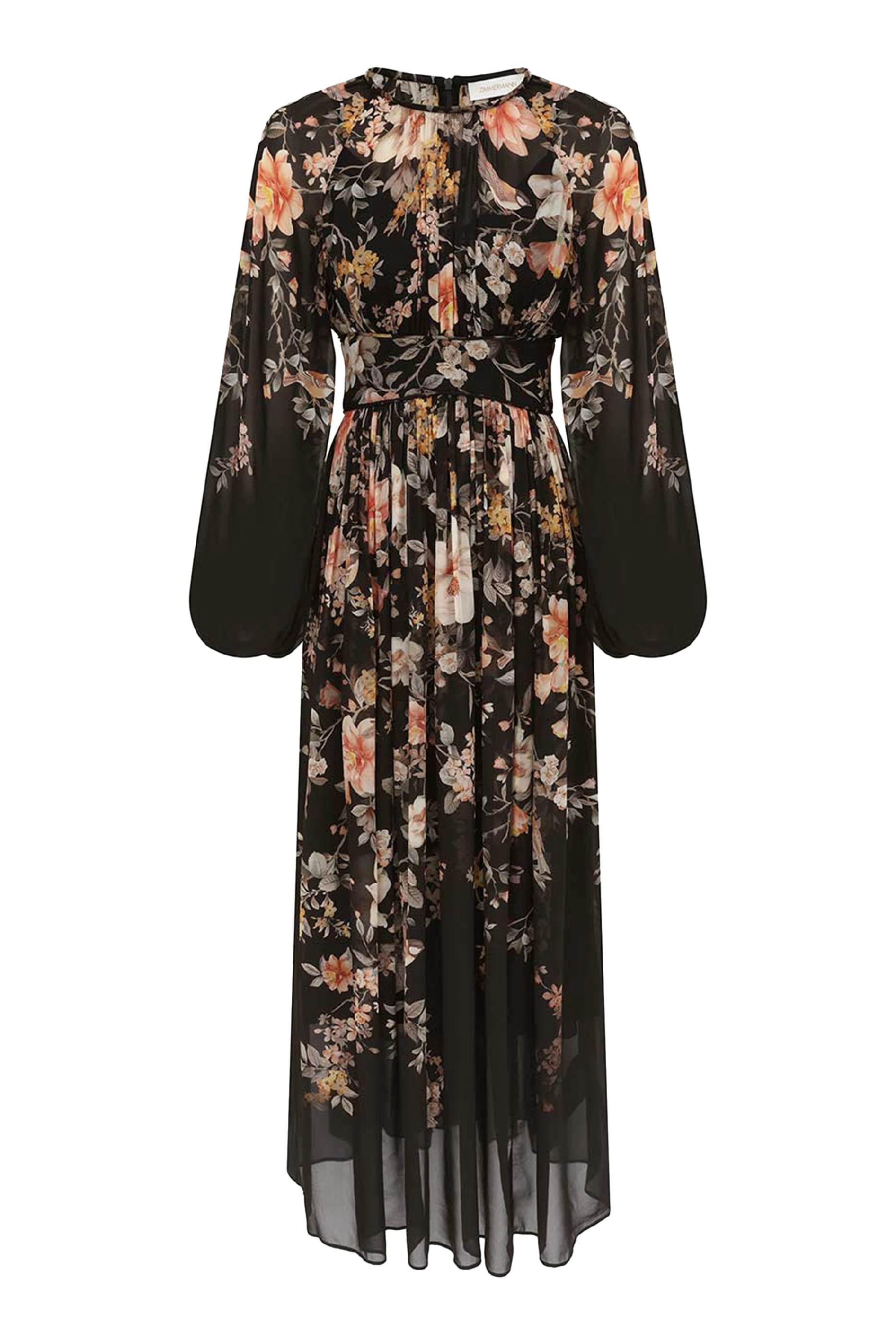 Carousel Billow Maxi Dress