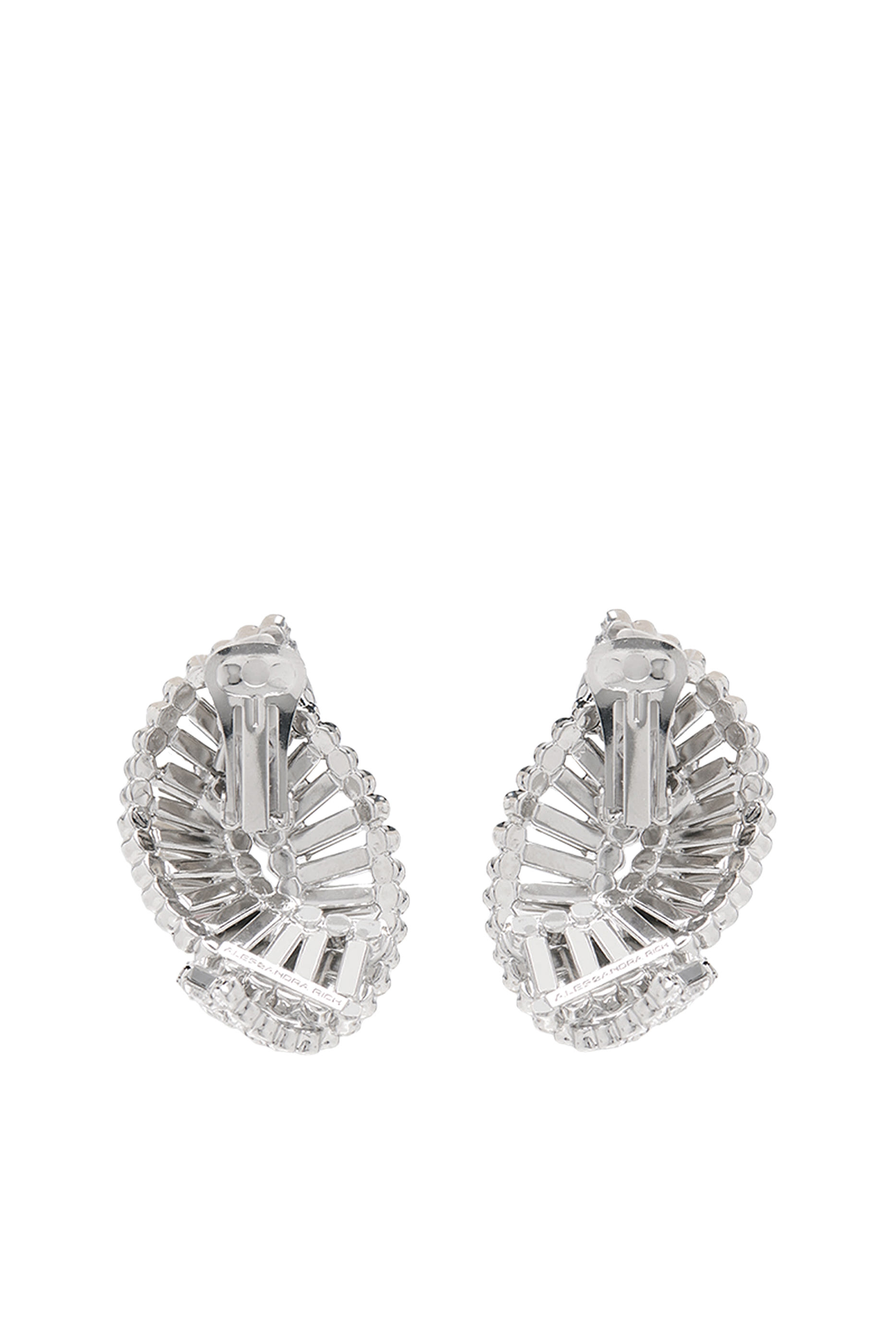 Crystal Shell Earrings