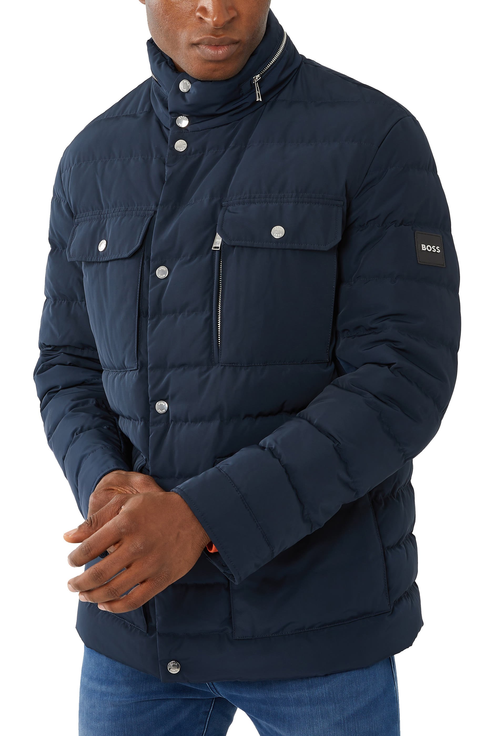 Devinni Quilted Down Puffer Jacket