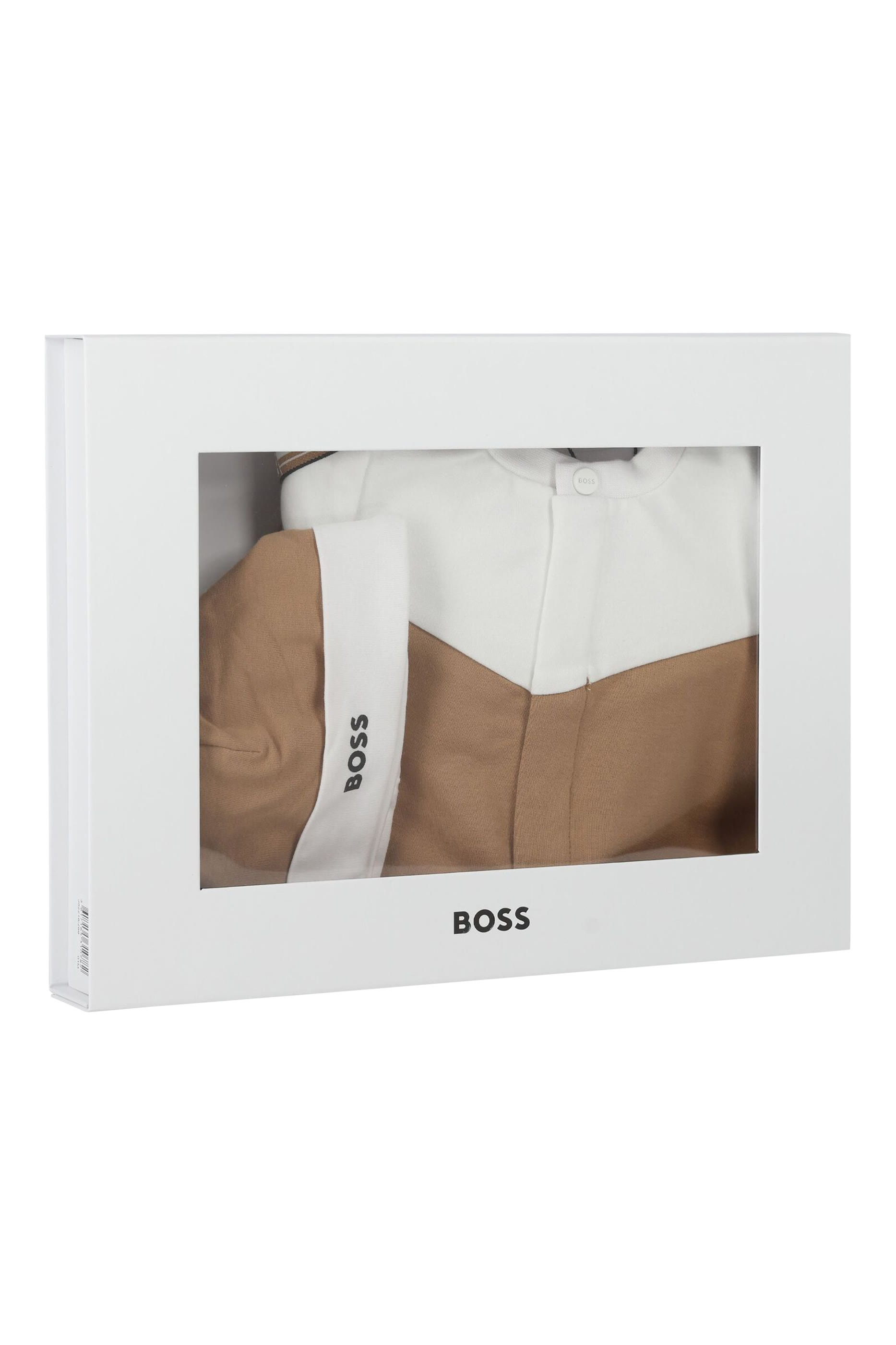 Kids Cotton Sleepsuit & Hat Set