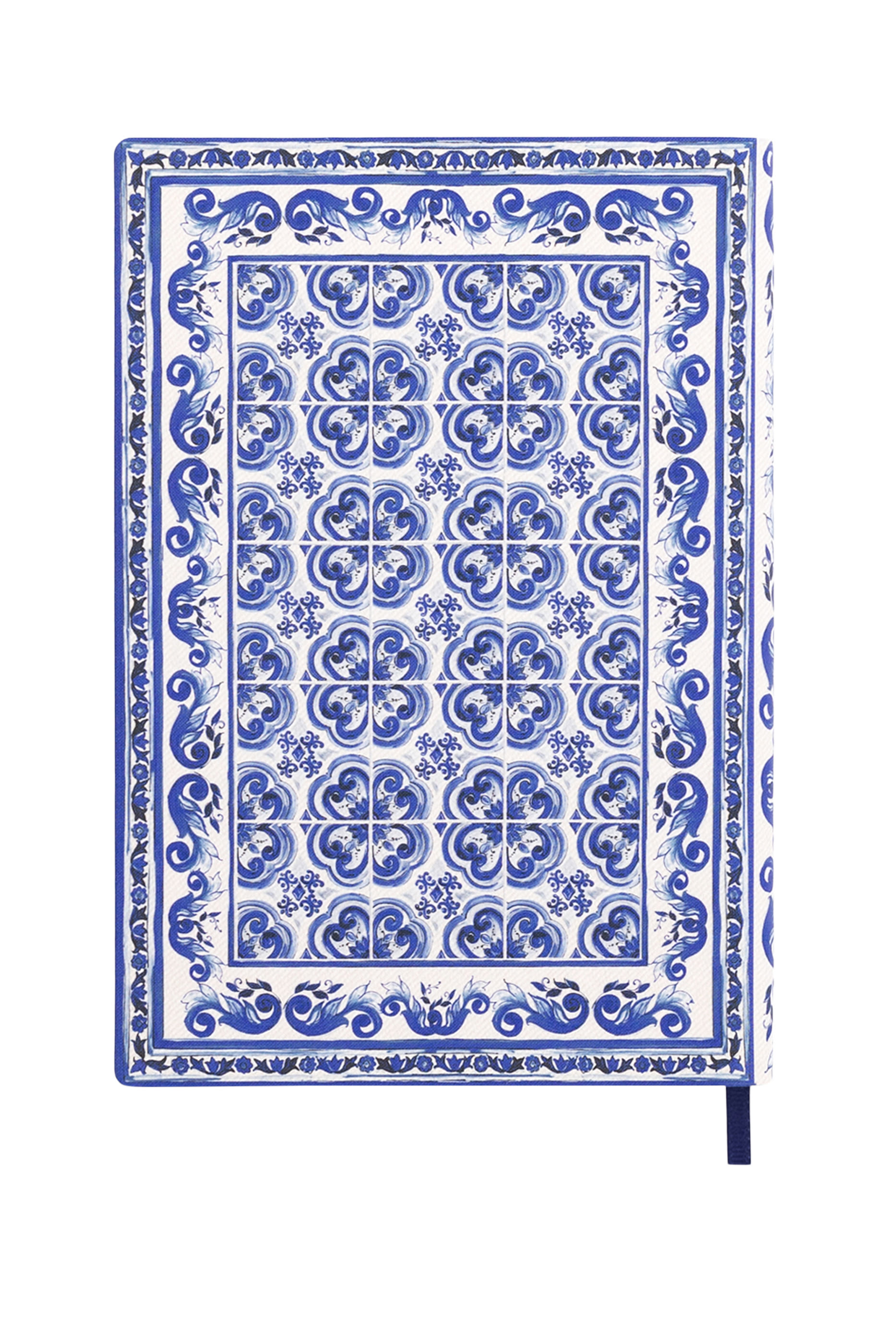 Blu Mediterraneo Medium Ruled Notebook with Textile Cover