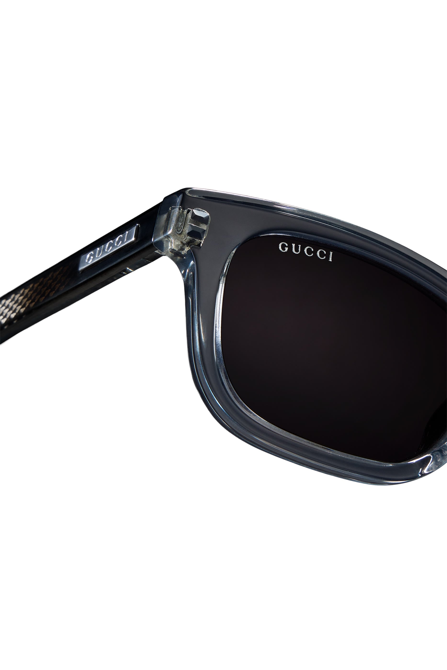 Logo Rectangular-Frame Sunglasses