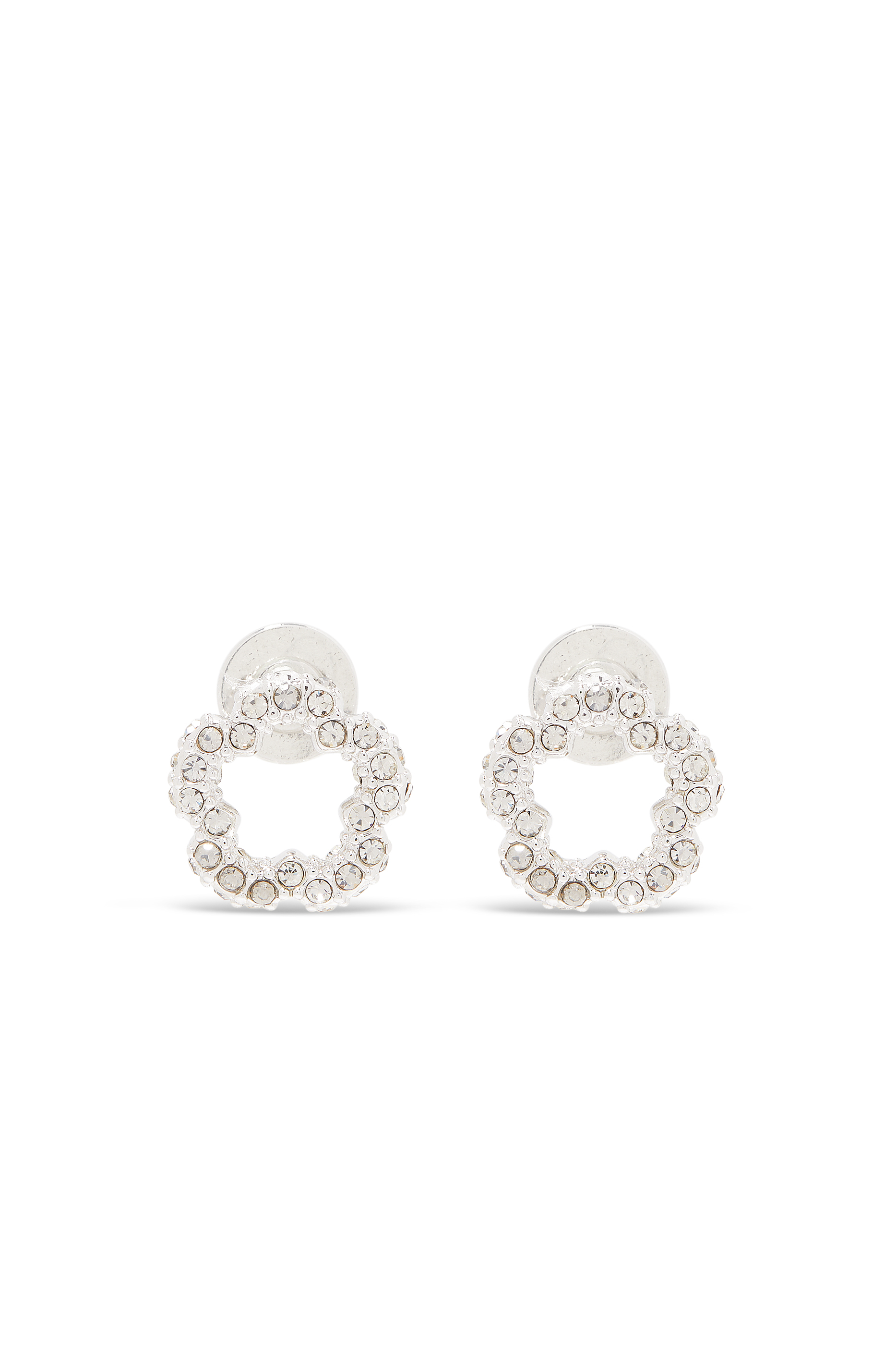 Signature Pave Tea Rose Earrings