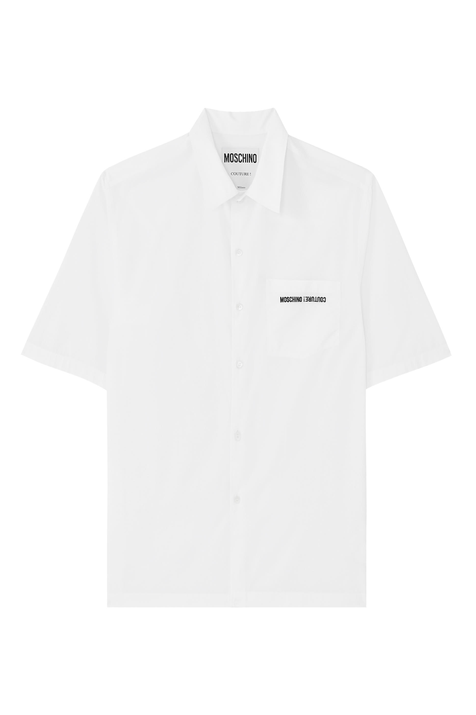 Upside Down Cotton Polo Shirt