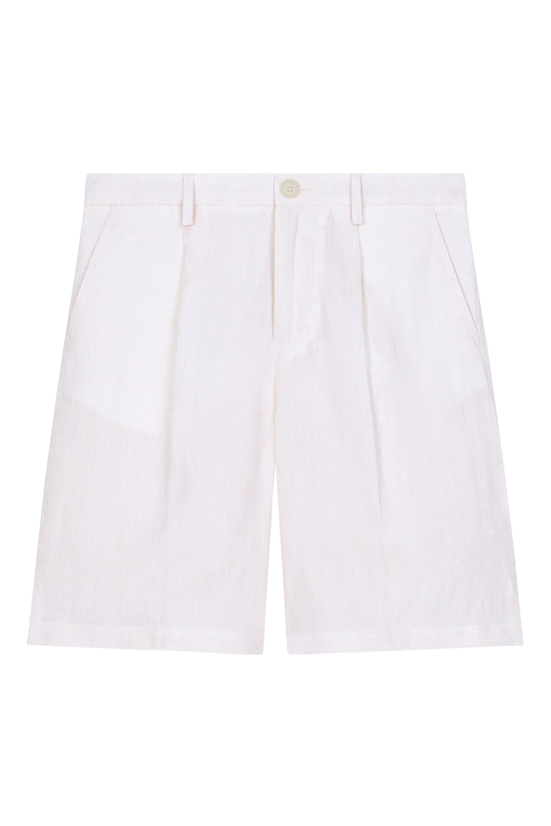 Kids Non-Stretch Linen Shorts