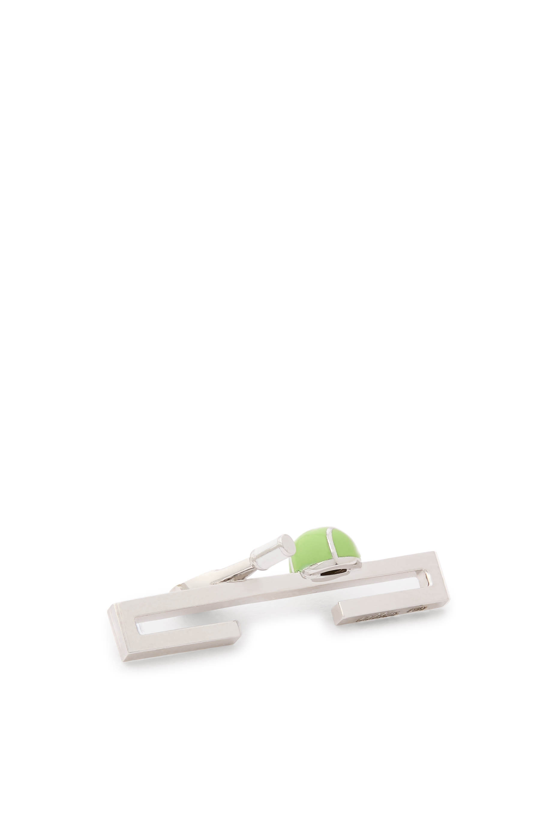 Tech Tennis Jacket Charm, 18K White Gold & Diamonds