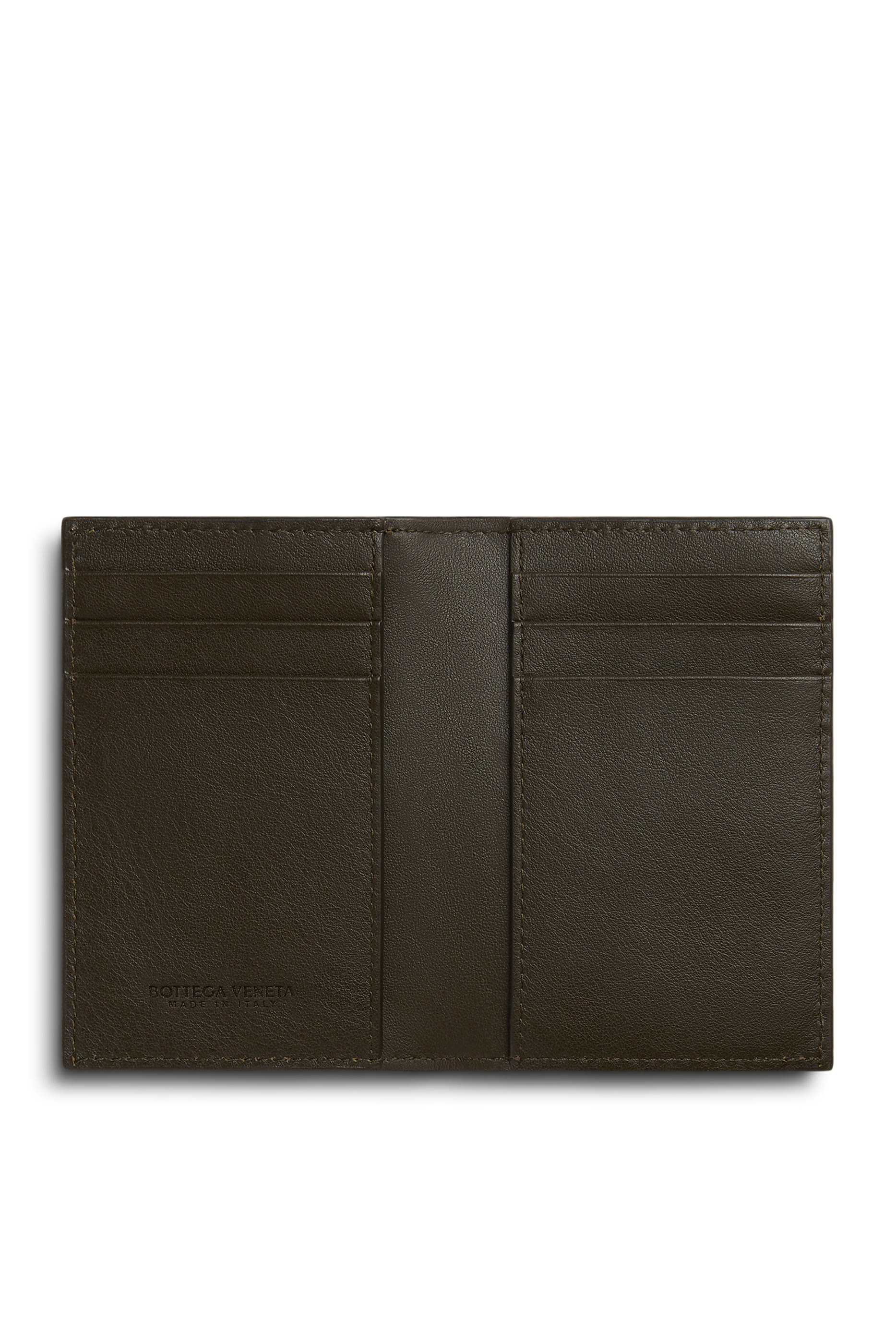 Intrecciato Flap Card Case