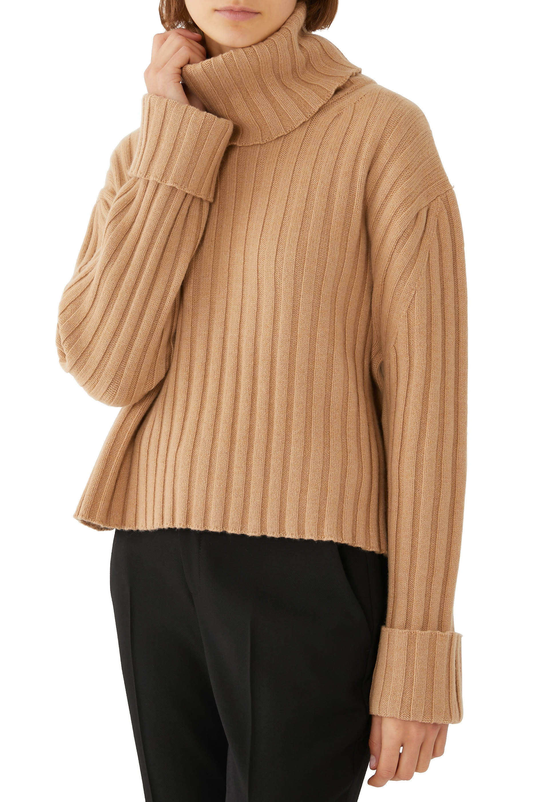 Cashmere Wool Blend Sweater