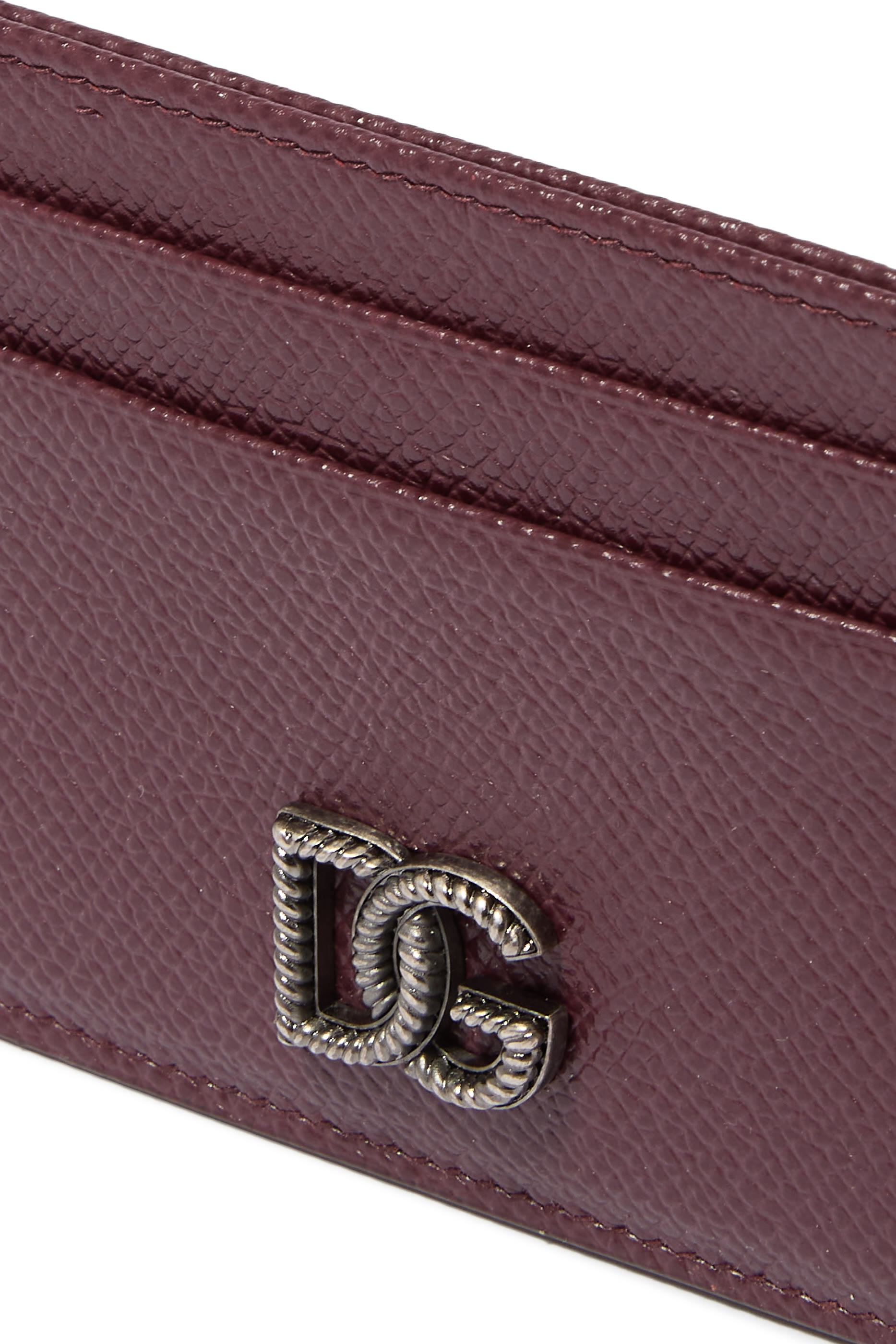 DG Logo Calfskin Card Holder