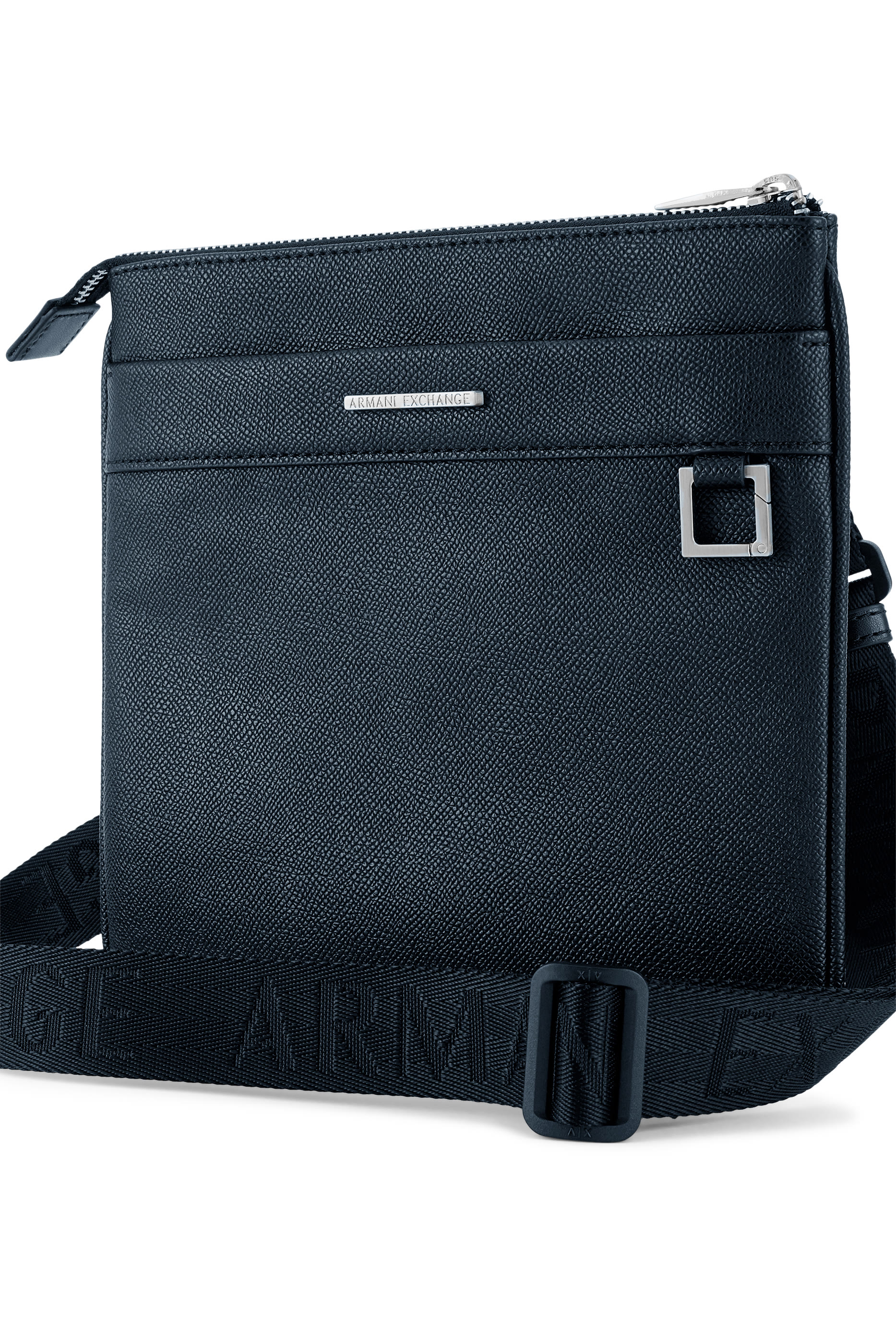 Logo Technical Fabric Crossbody Bag