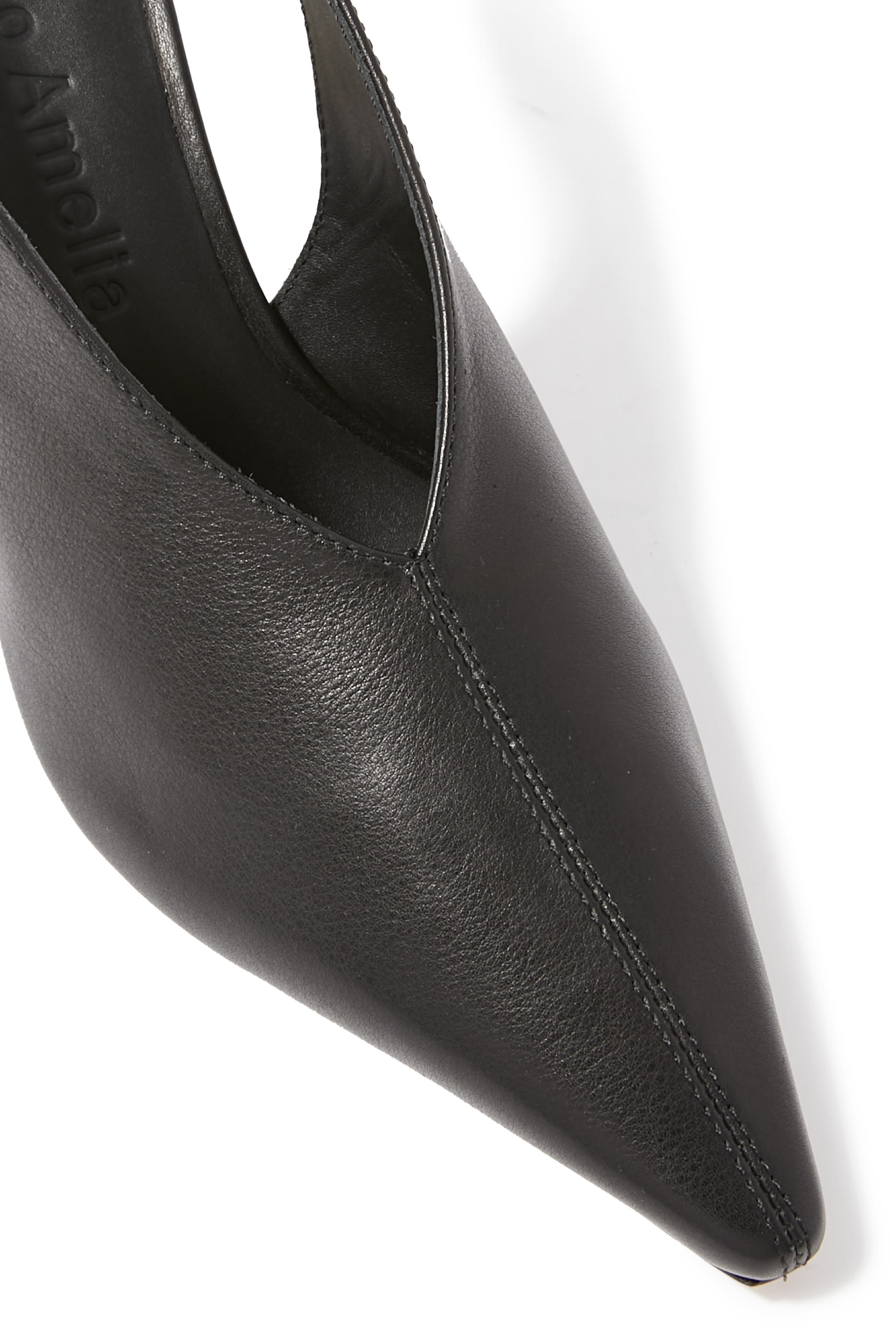 Toro 90 Block Heel Slingback Pumps