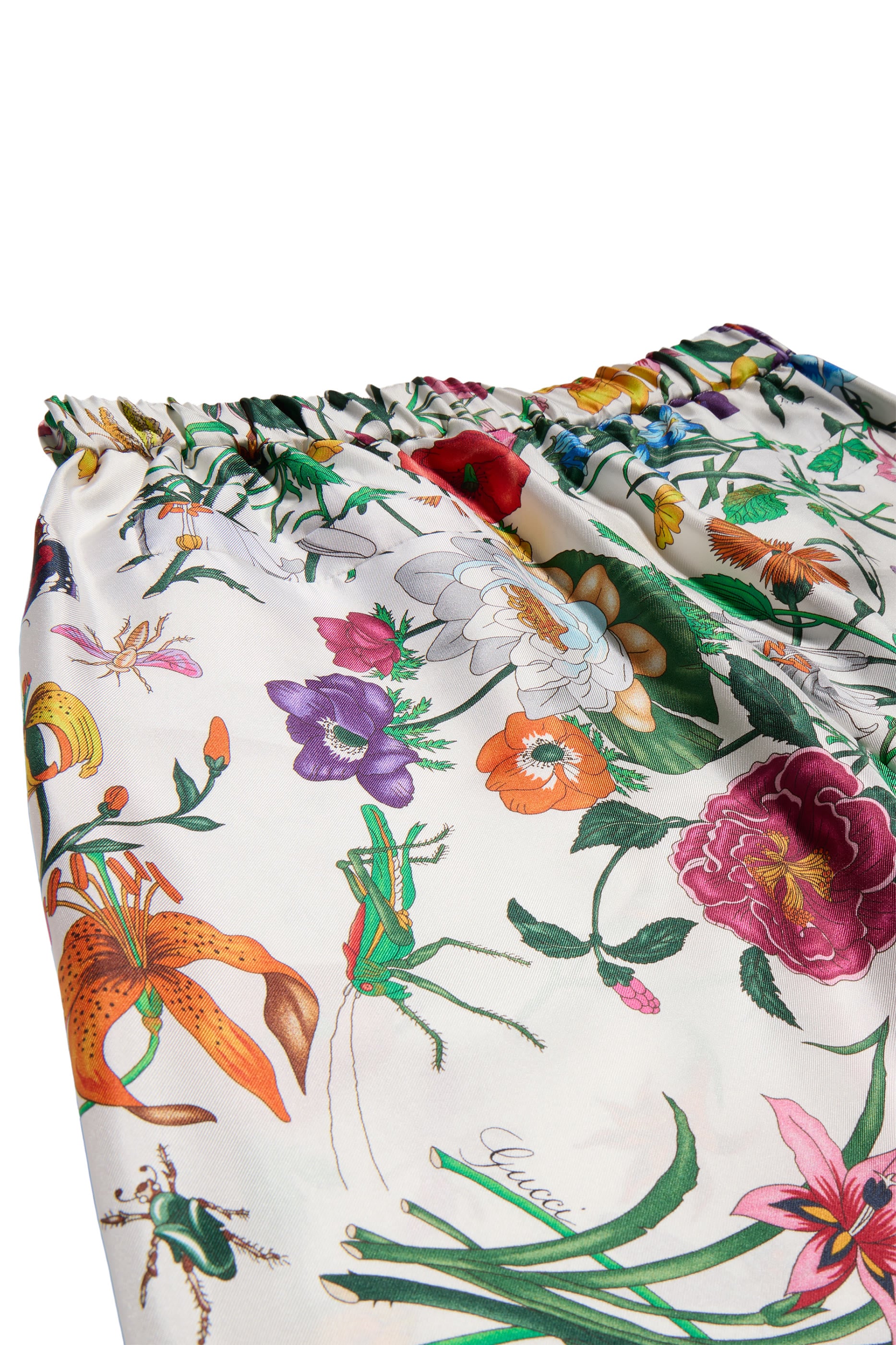 Allover Flora Print Pants