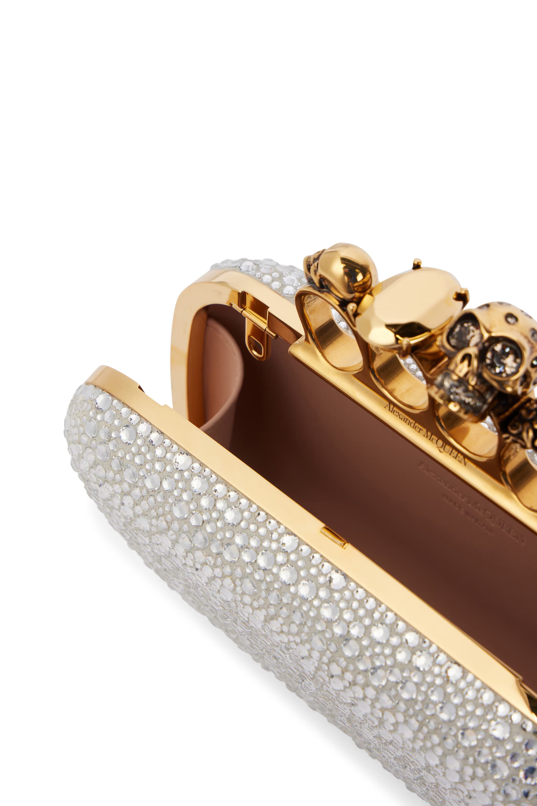 Skull Four Ring Clutch Bag