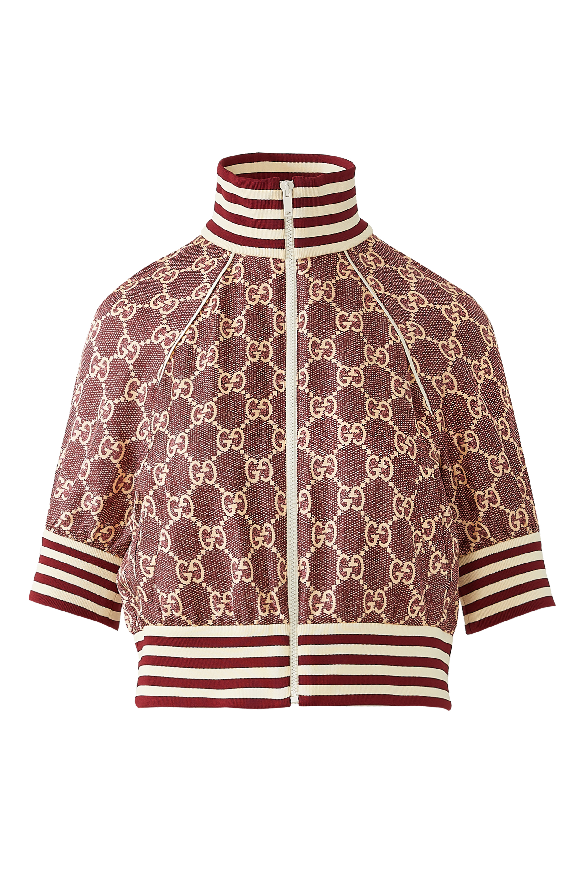 GG Supreme Pink Silk Jacket