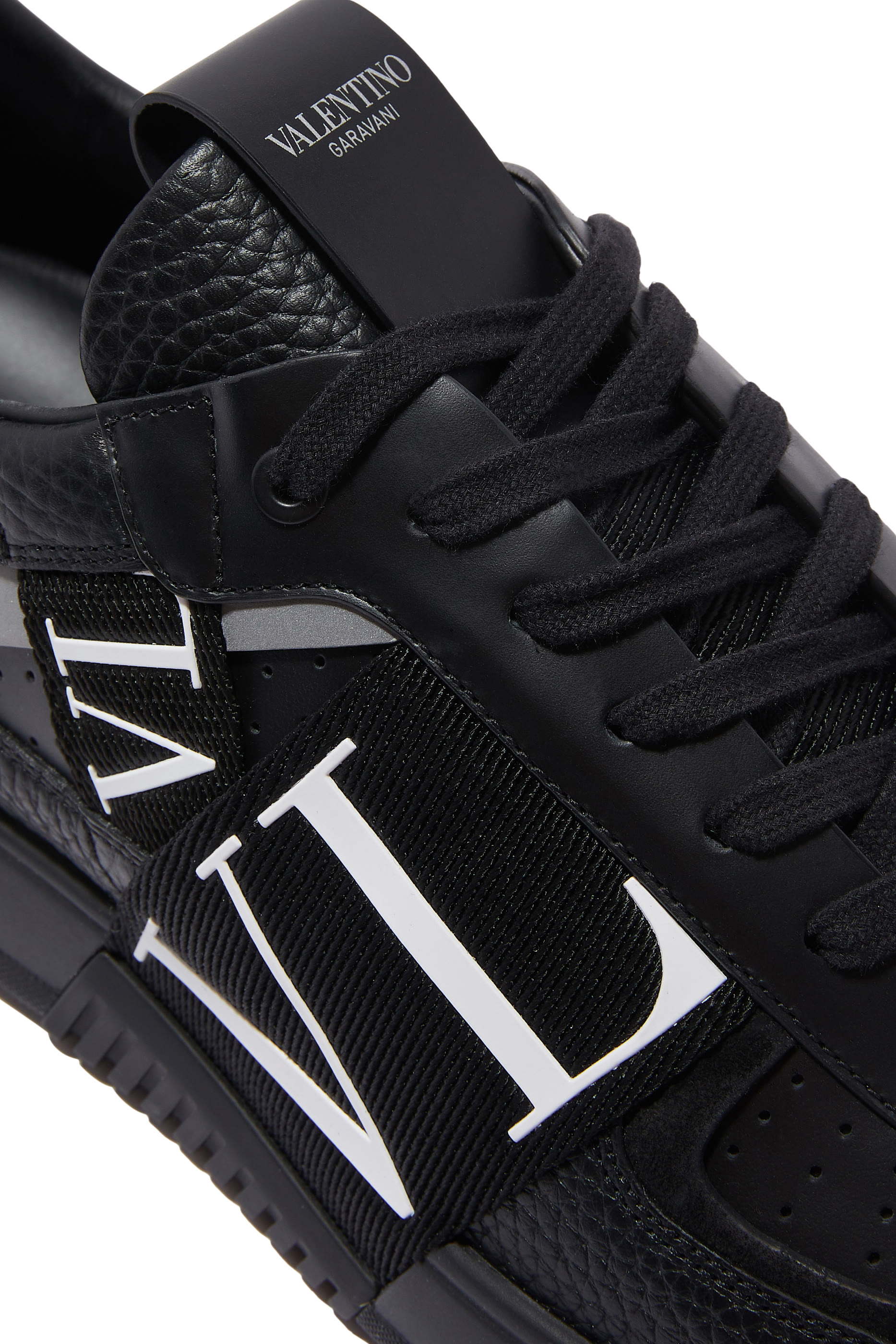 VLTN Band Low-Top Calfskin Sneakers