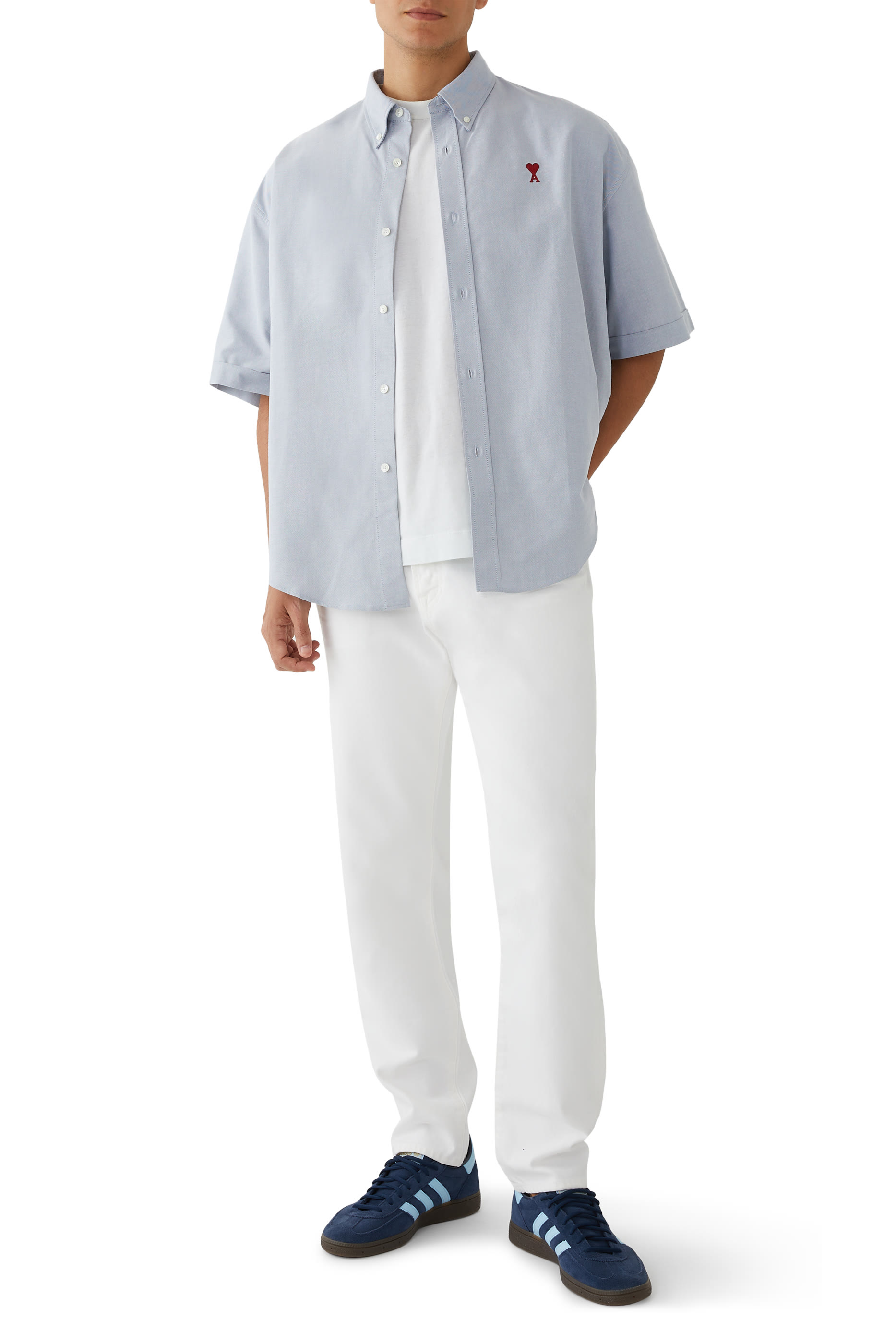 Boxy Fit Short Sleeve Shirt