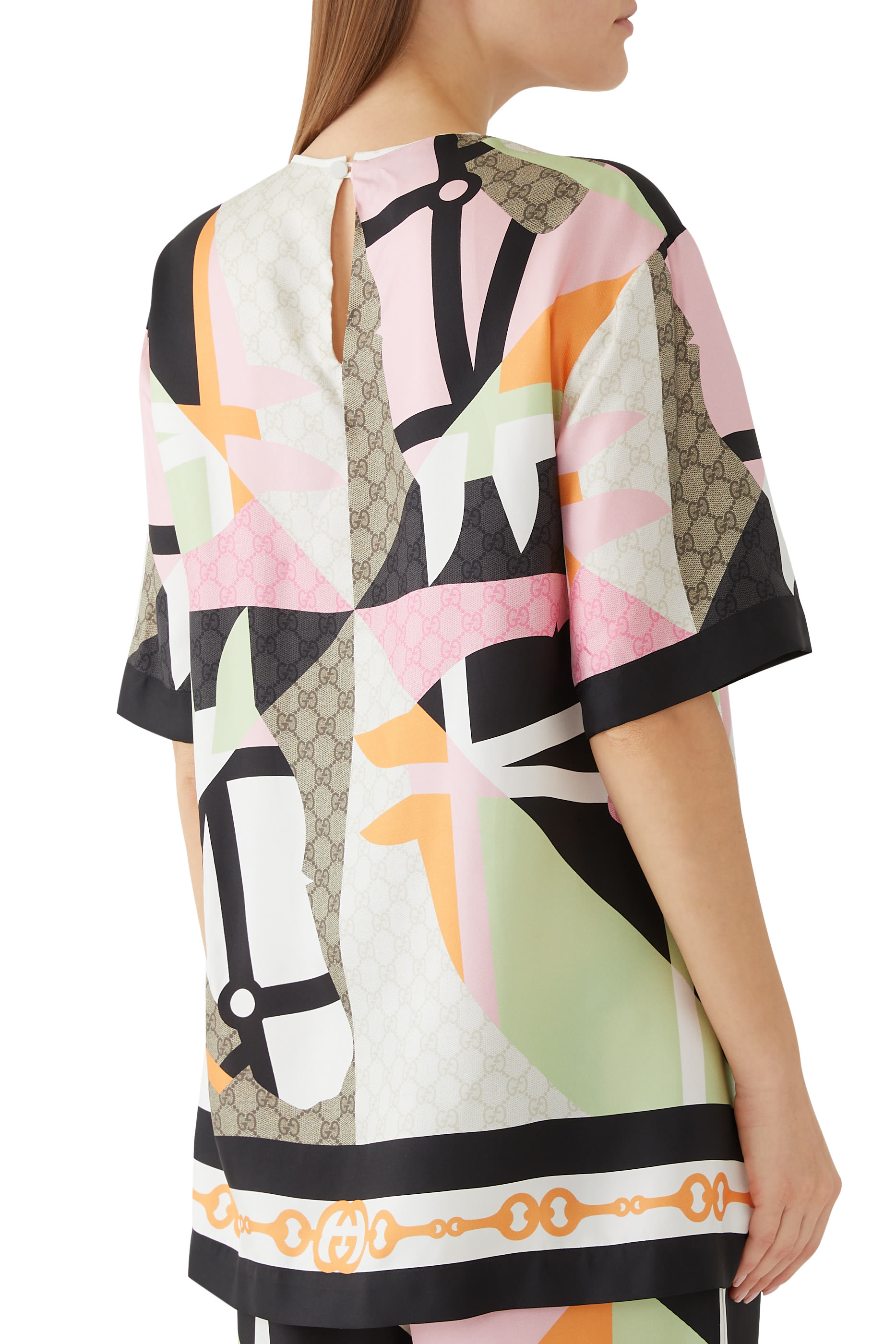 Horse Frame Twill Top