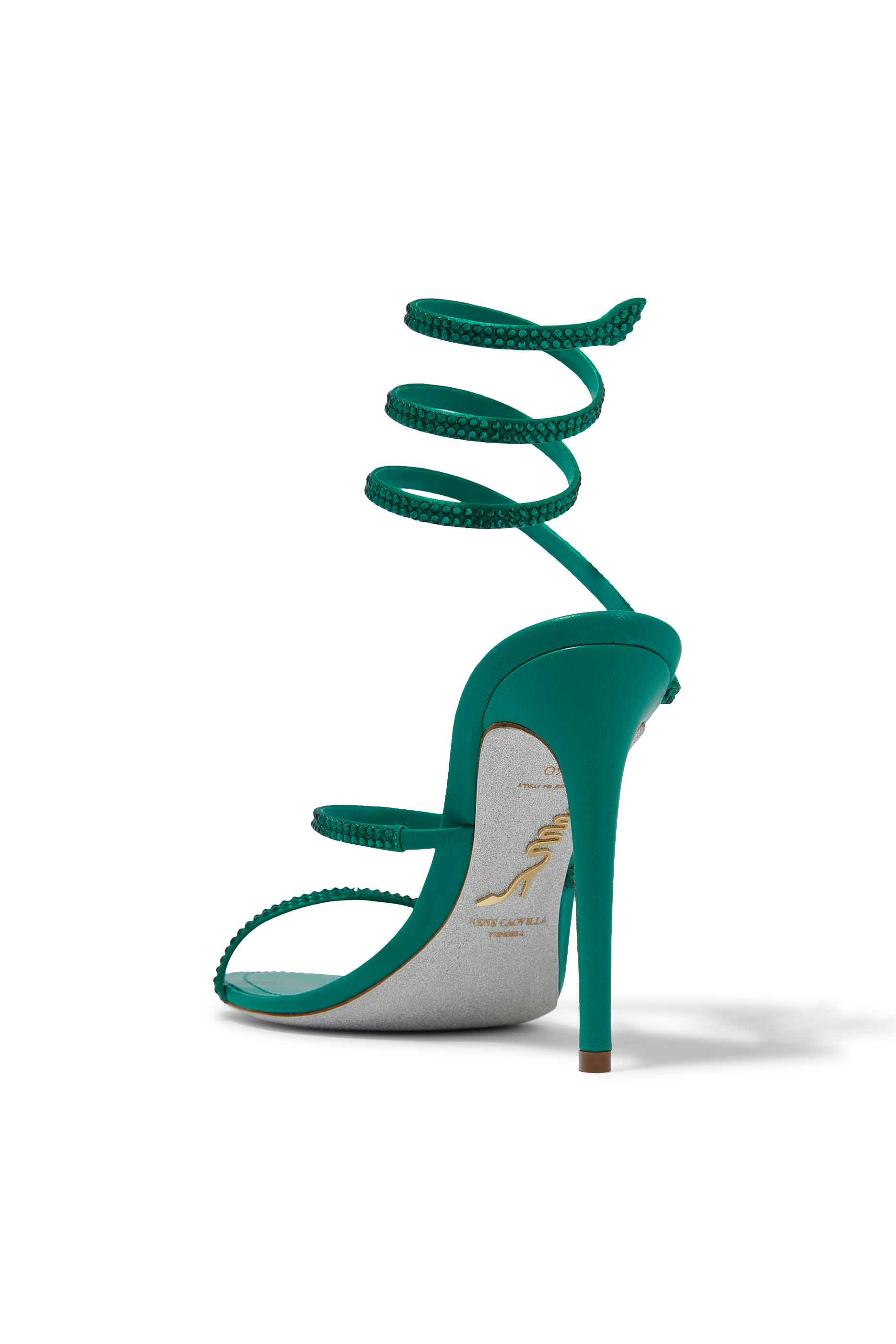Cleo 105 Strassed Wrap Around Sandals