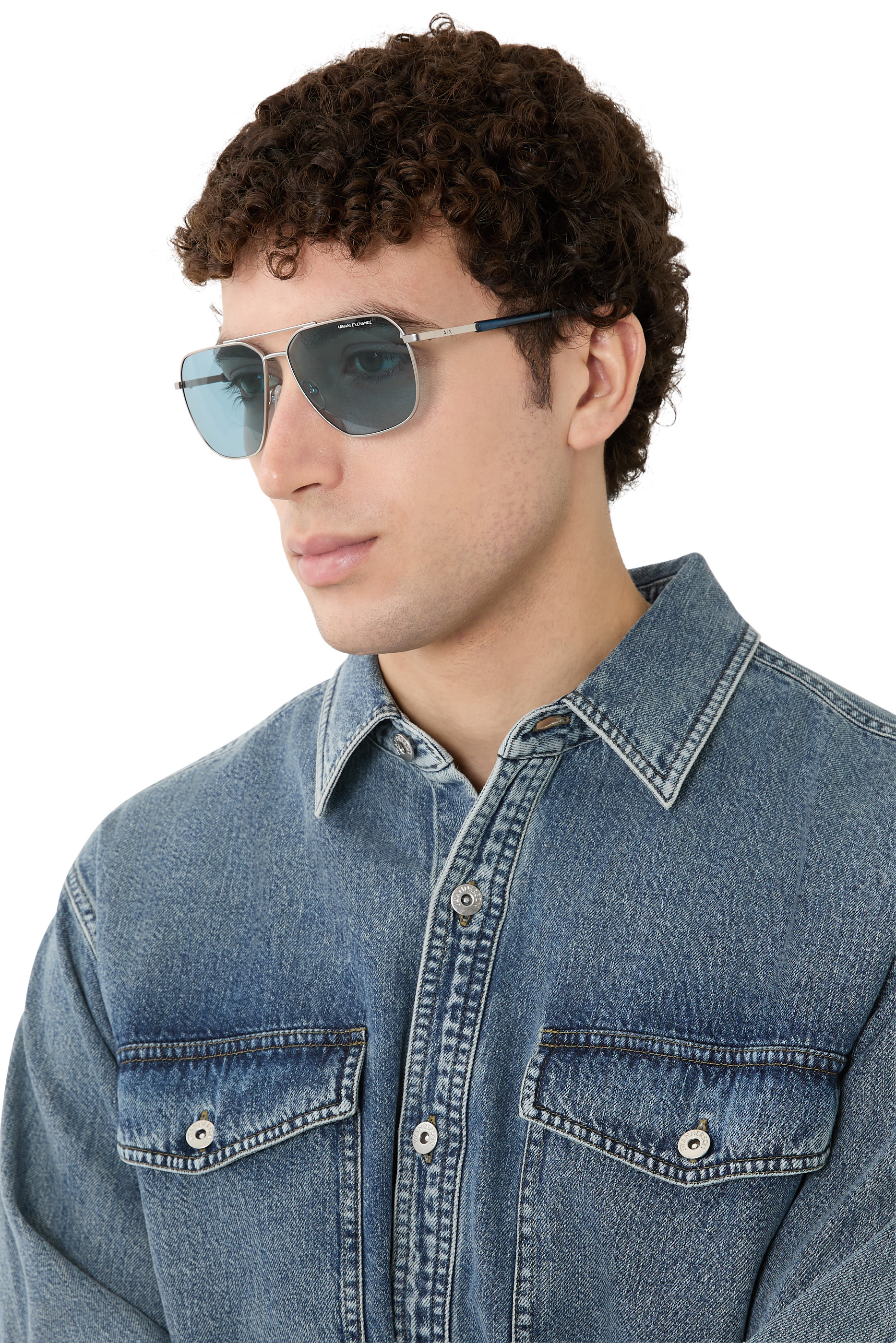 Aviator Metal Sunglasses