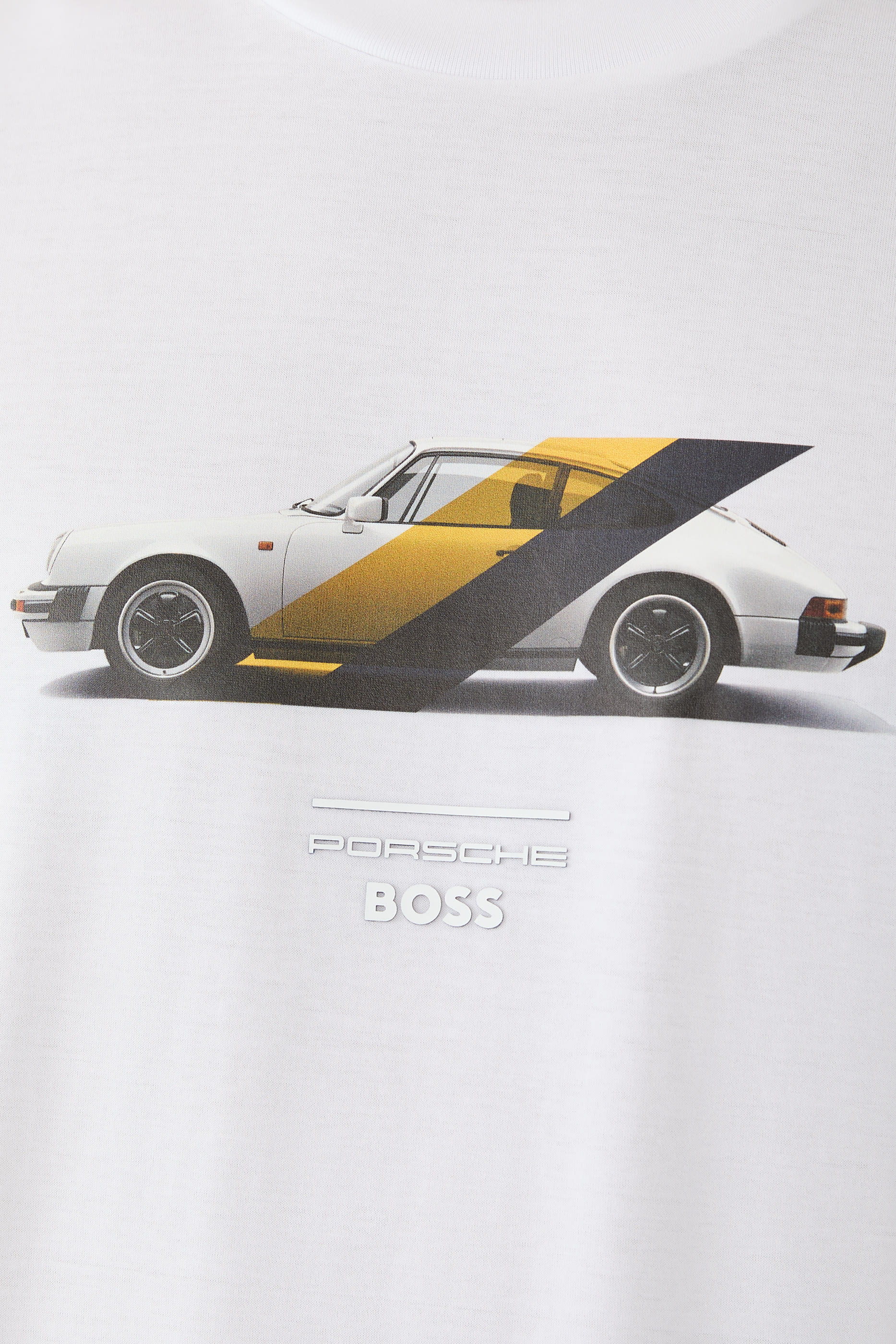 x Porsche Mercerised Cotton T-Shirt