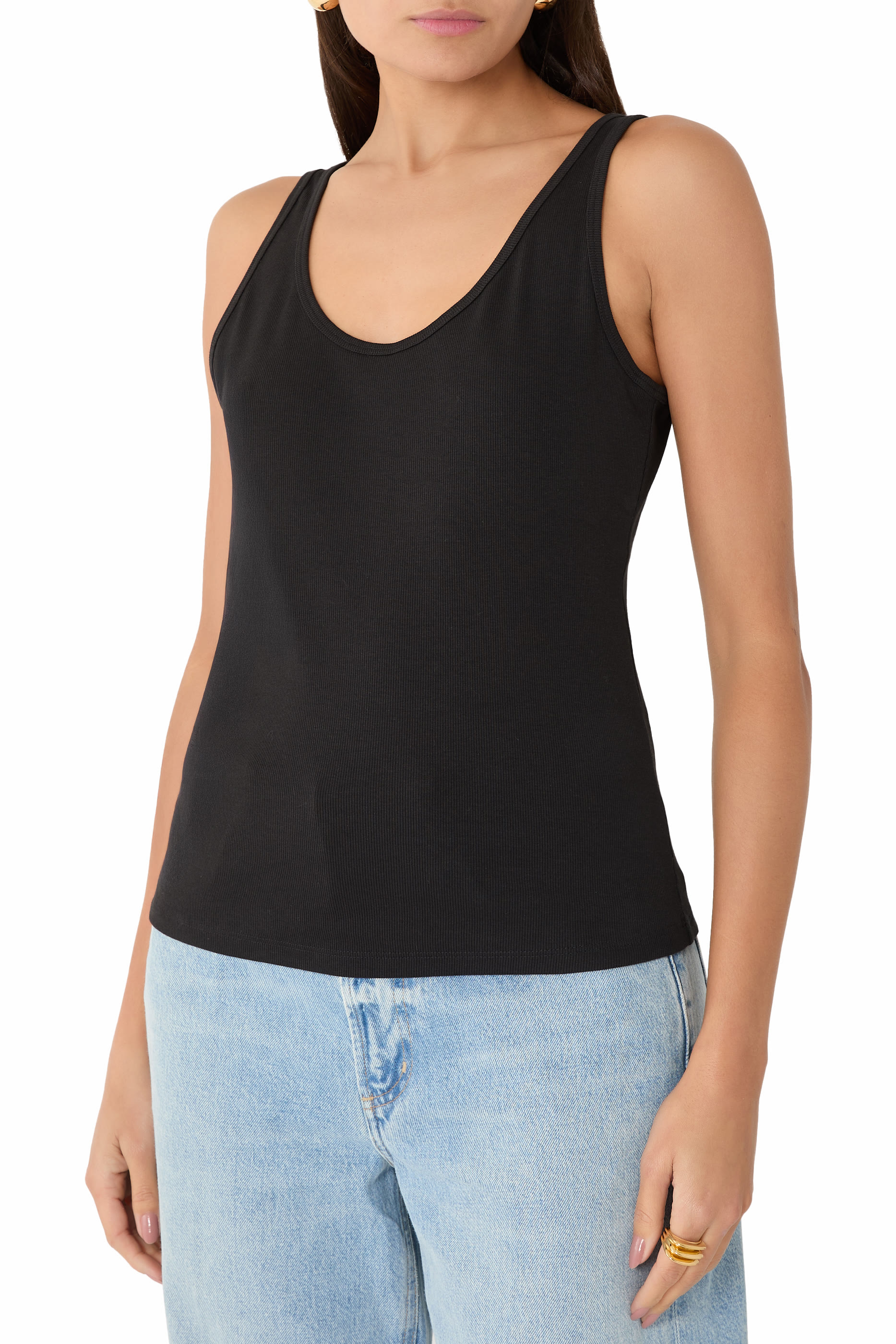 Scoop-Neck Tank Top
