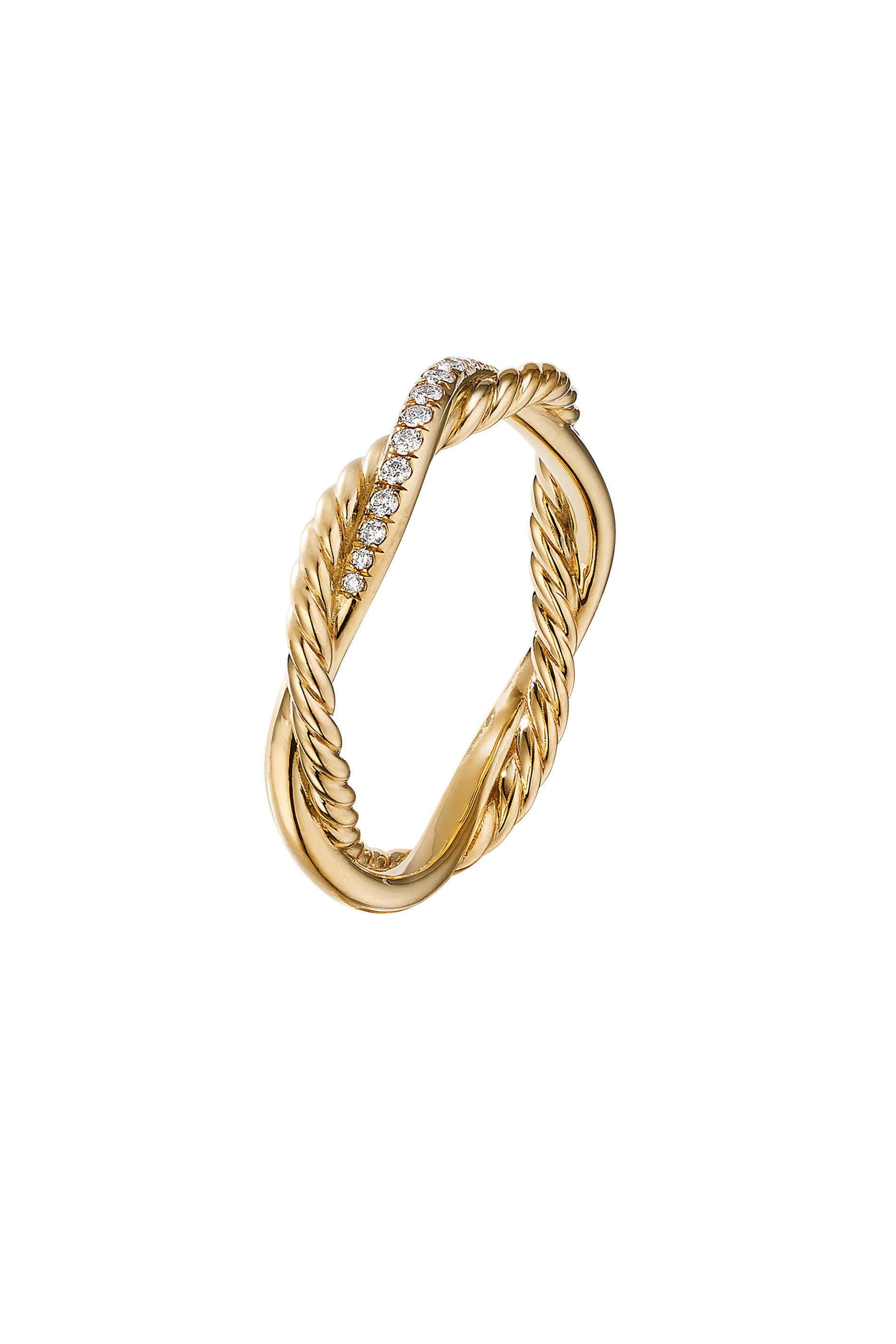 Petite Infinity Twisted Ring