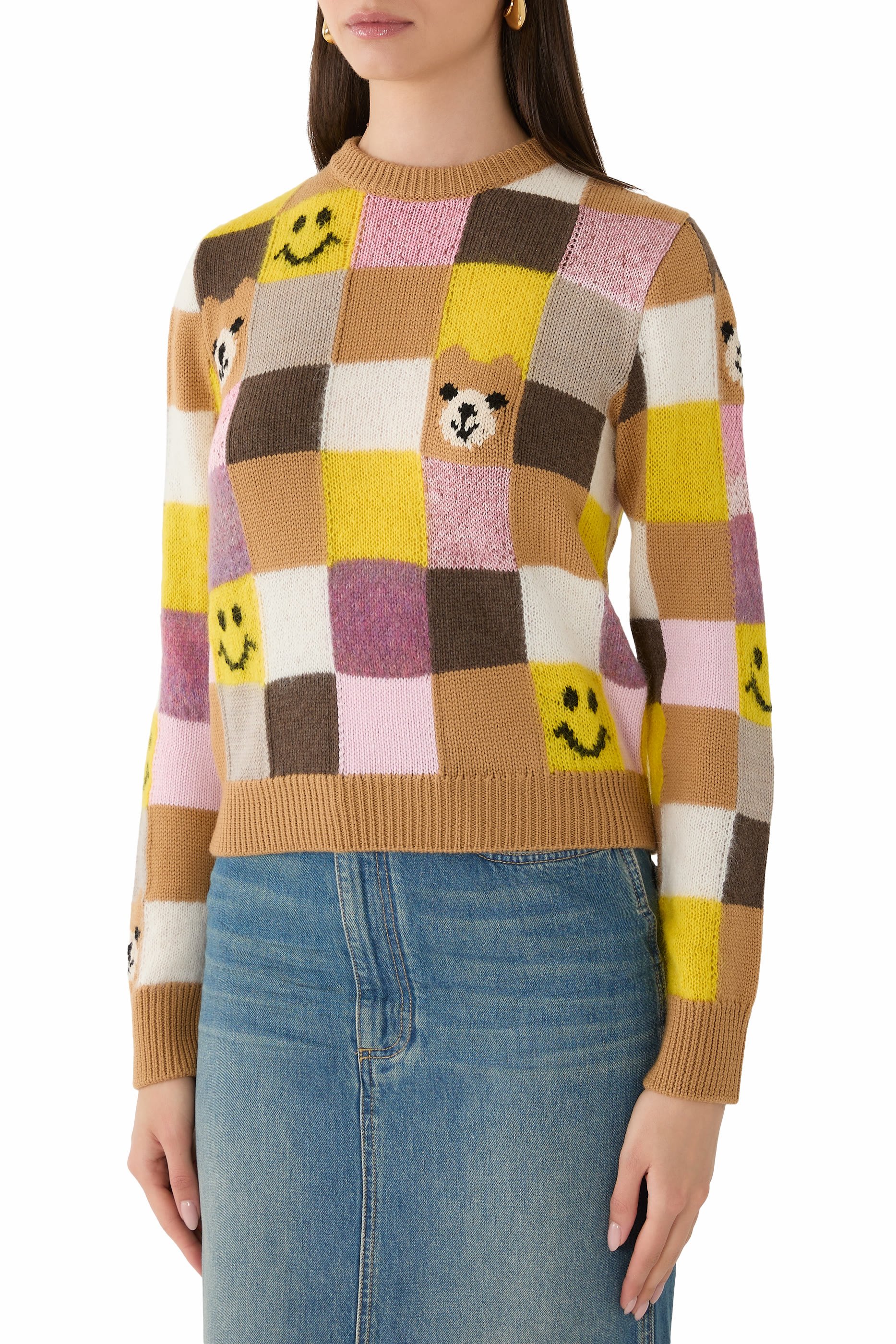 Teddy Bear Wool and Cashmere Blend Pullover