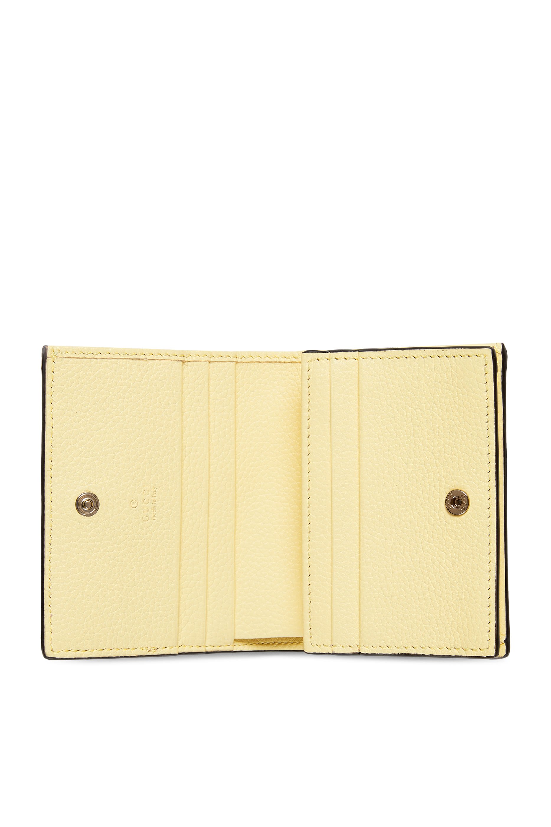 Bi-Colour GG Marmont Small Wallet 