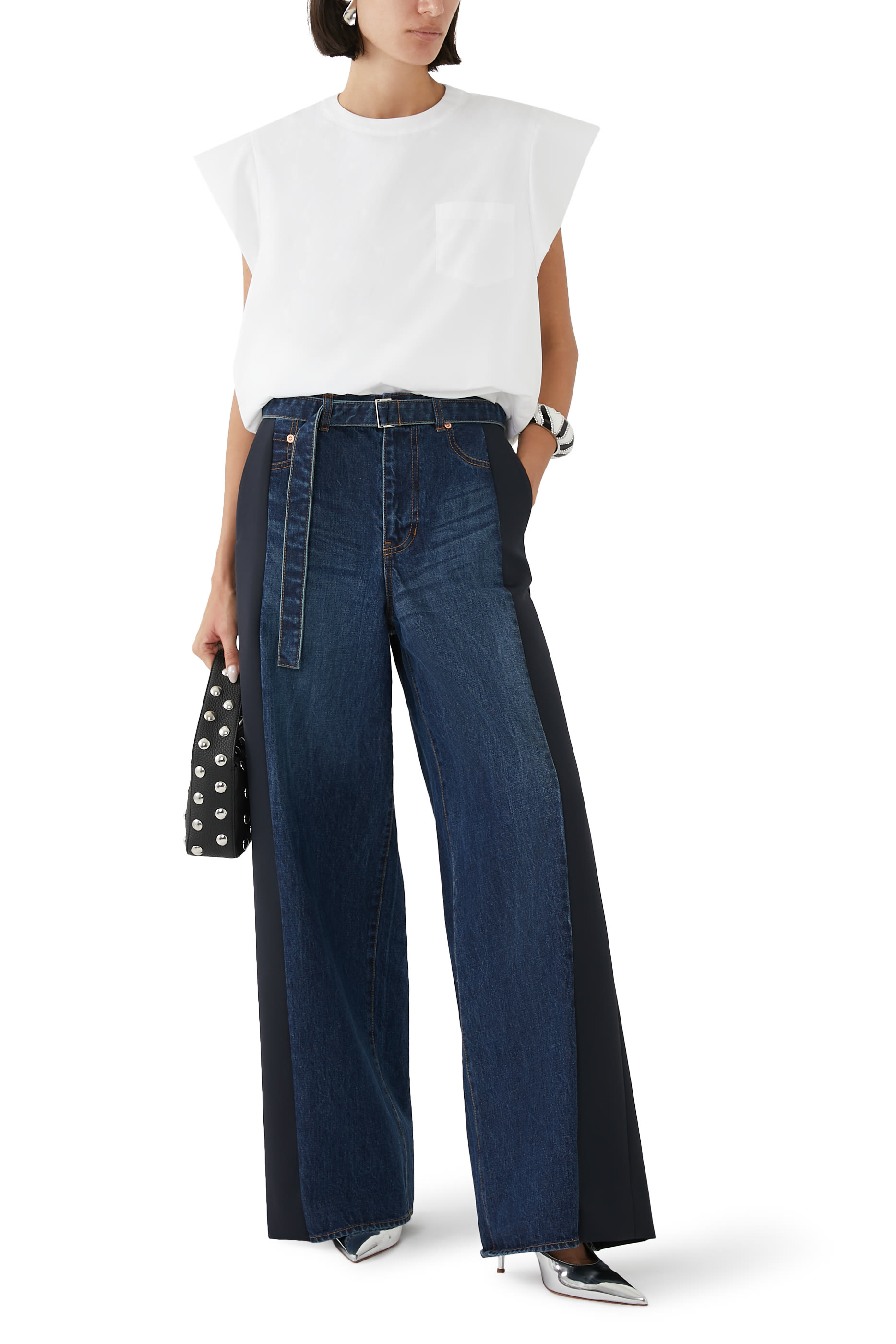 Denim x Suiting Pants