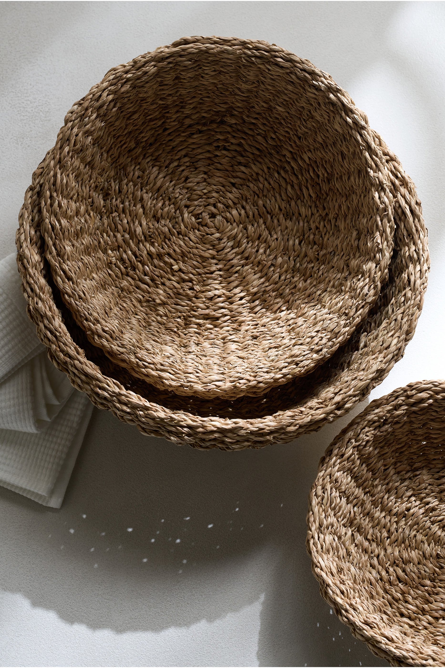 Cole Seagrass Baskets Set