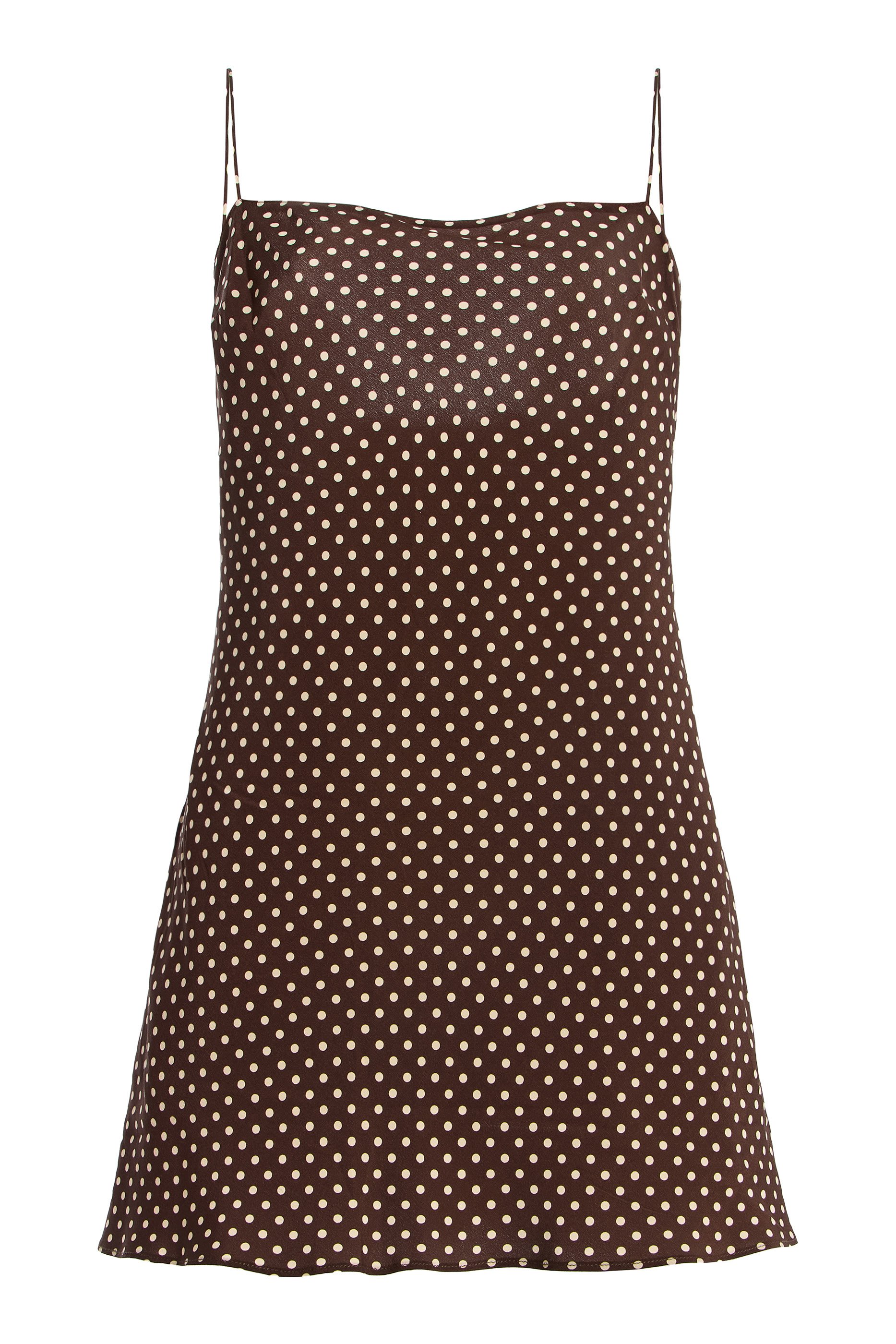 Square Slip Mini Dress 