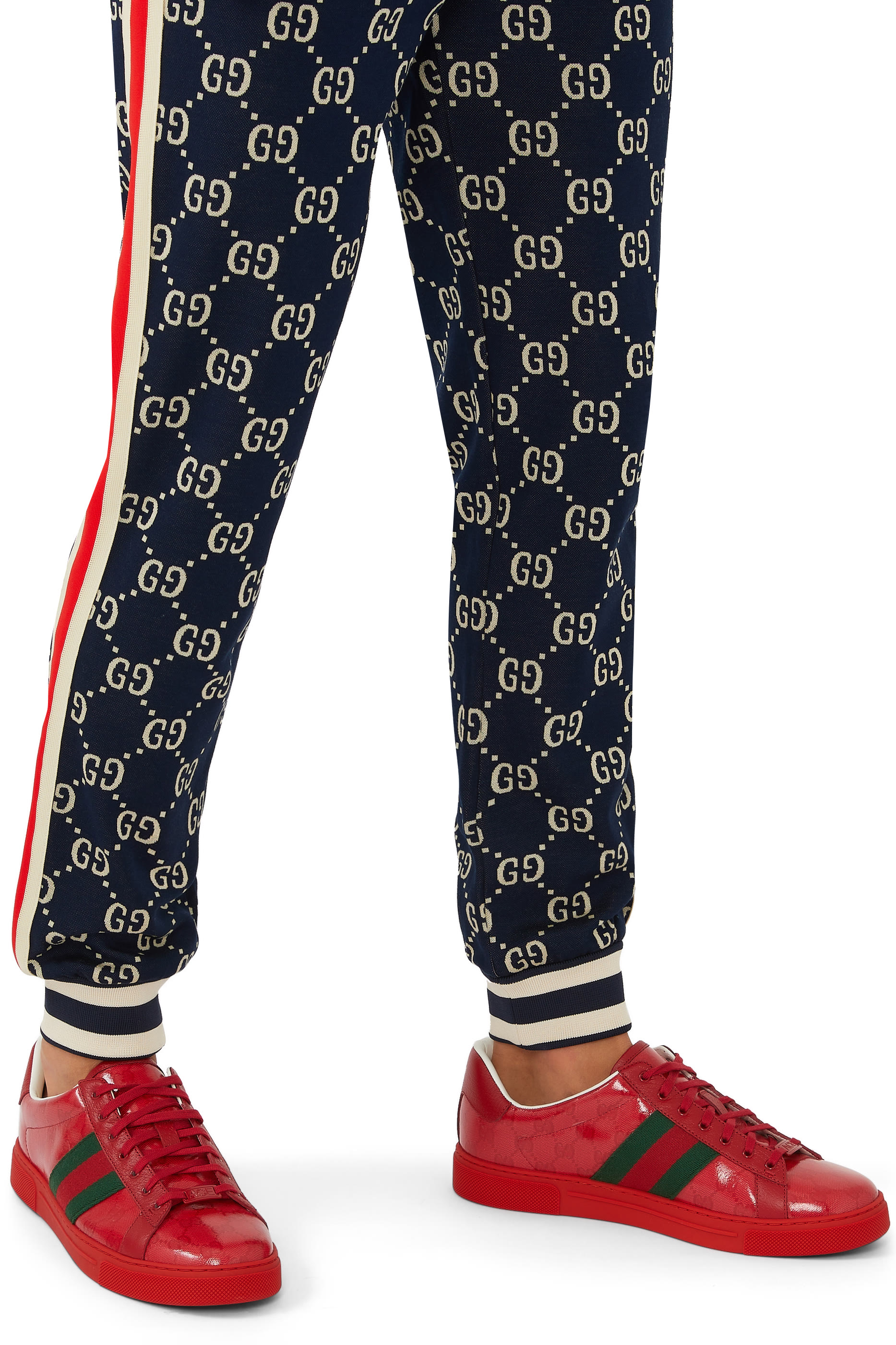 Ace GG Crystal Canvas Sneakers