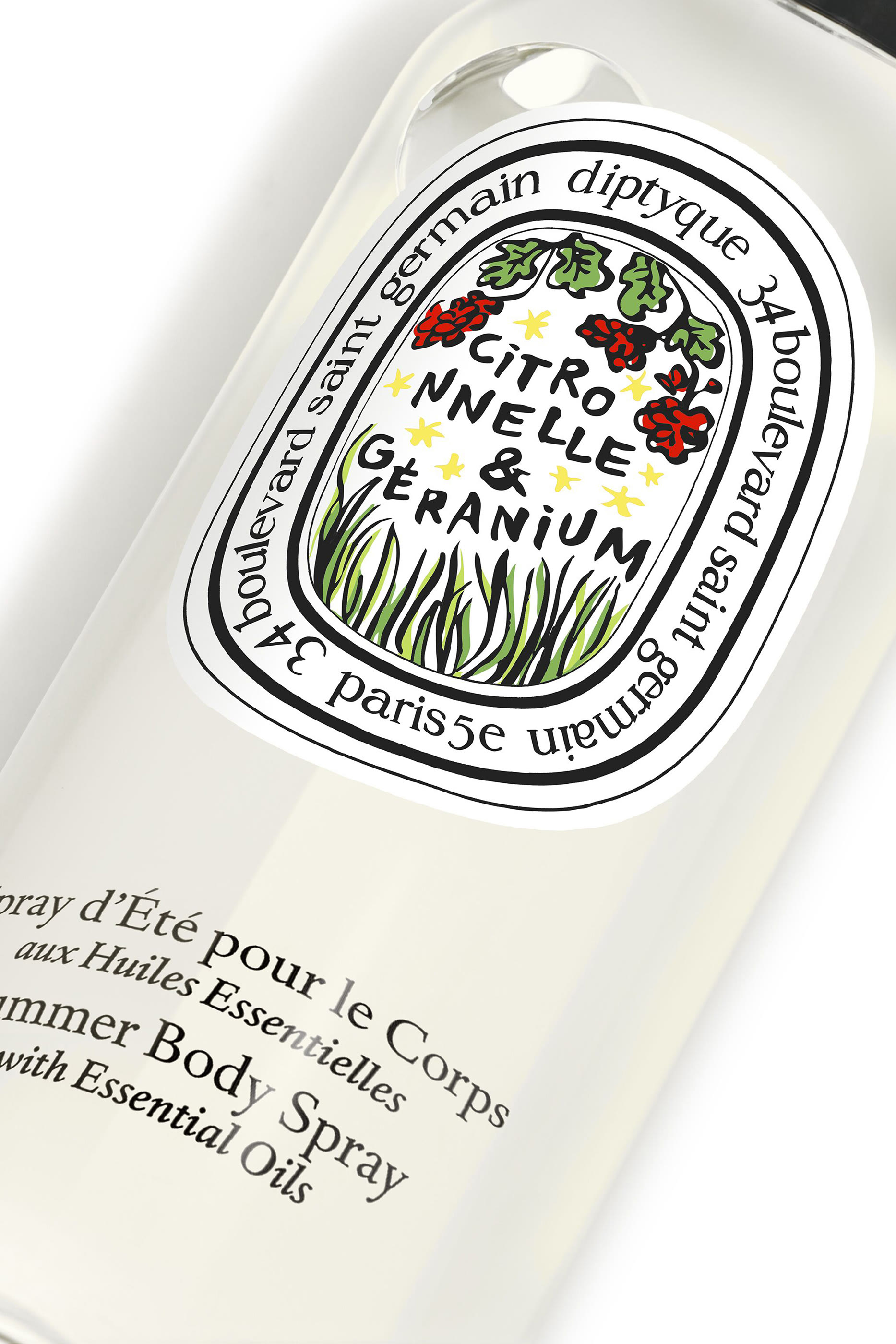 Citronnelle & G&eacute;ranium Body Spray