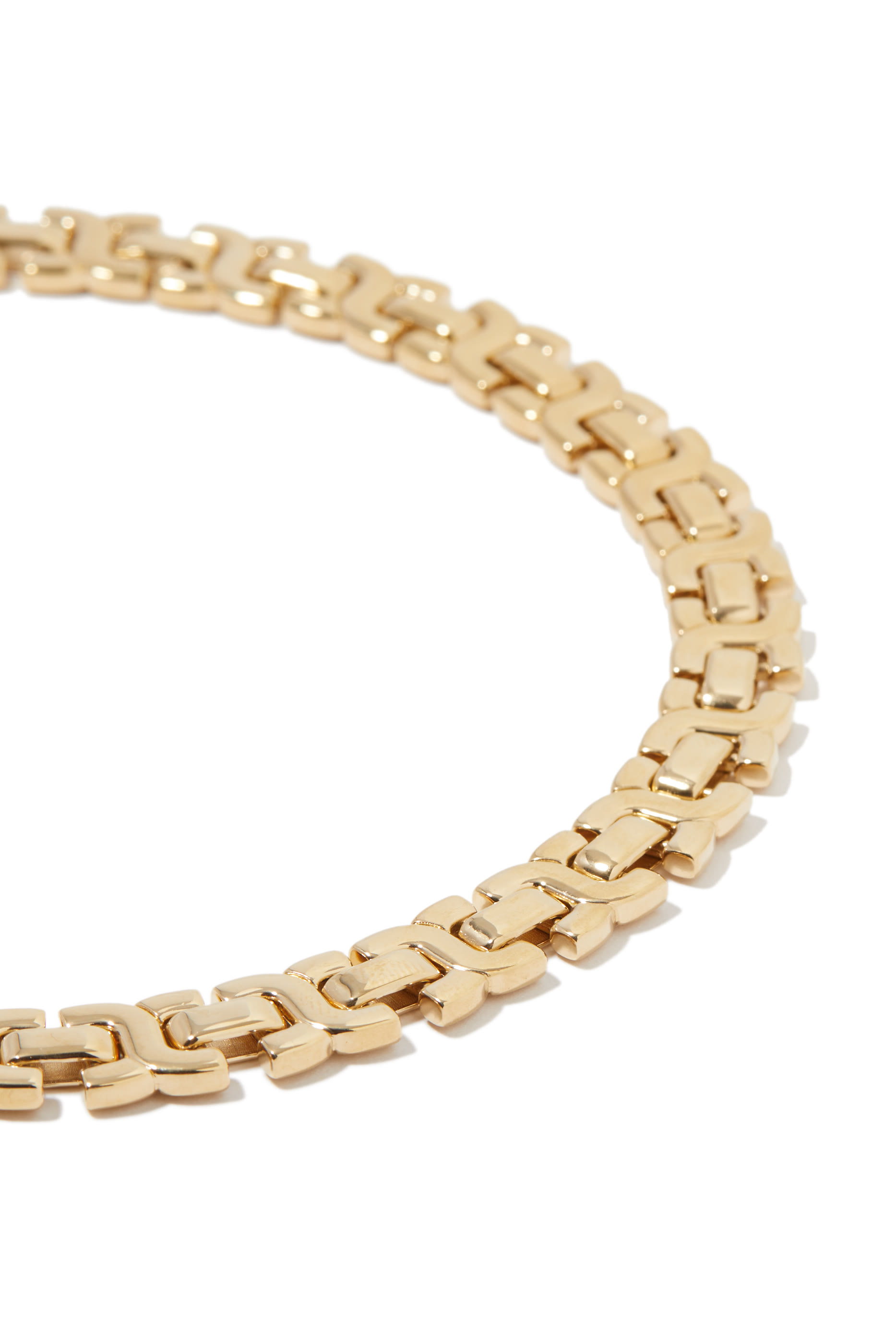 Marcie Necklace, Brass