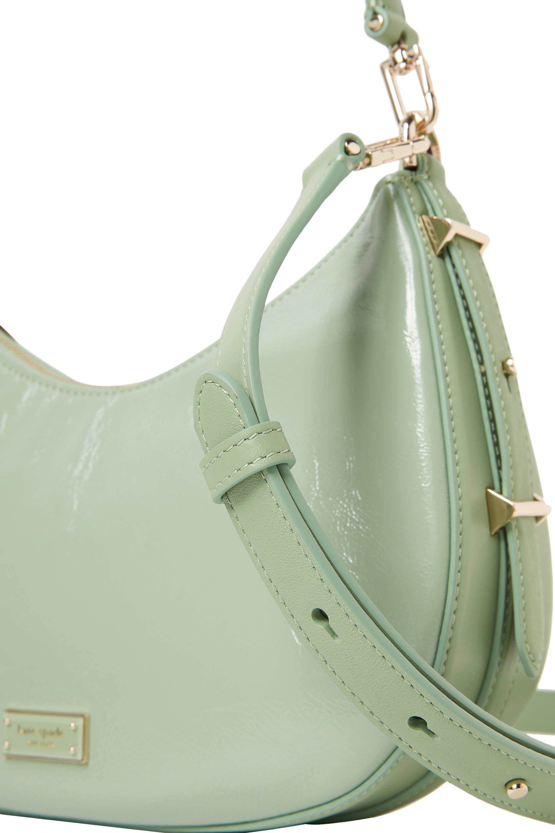 Liv Crinkle Patent Convertible Shoulder Bag