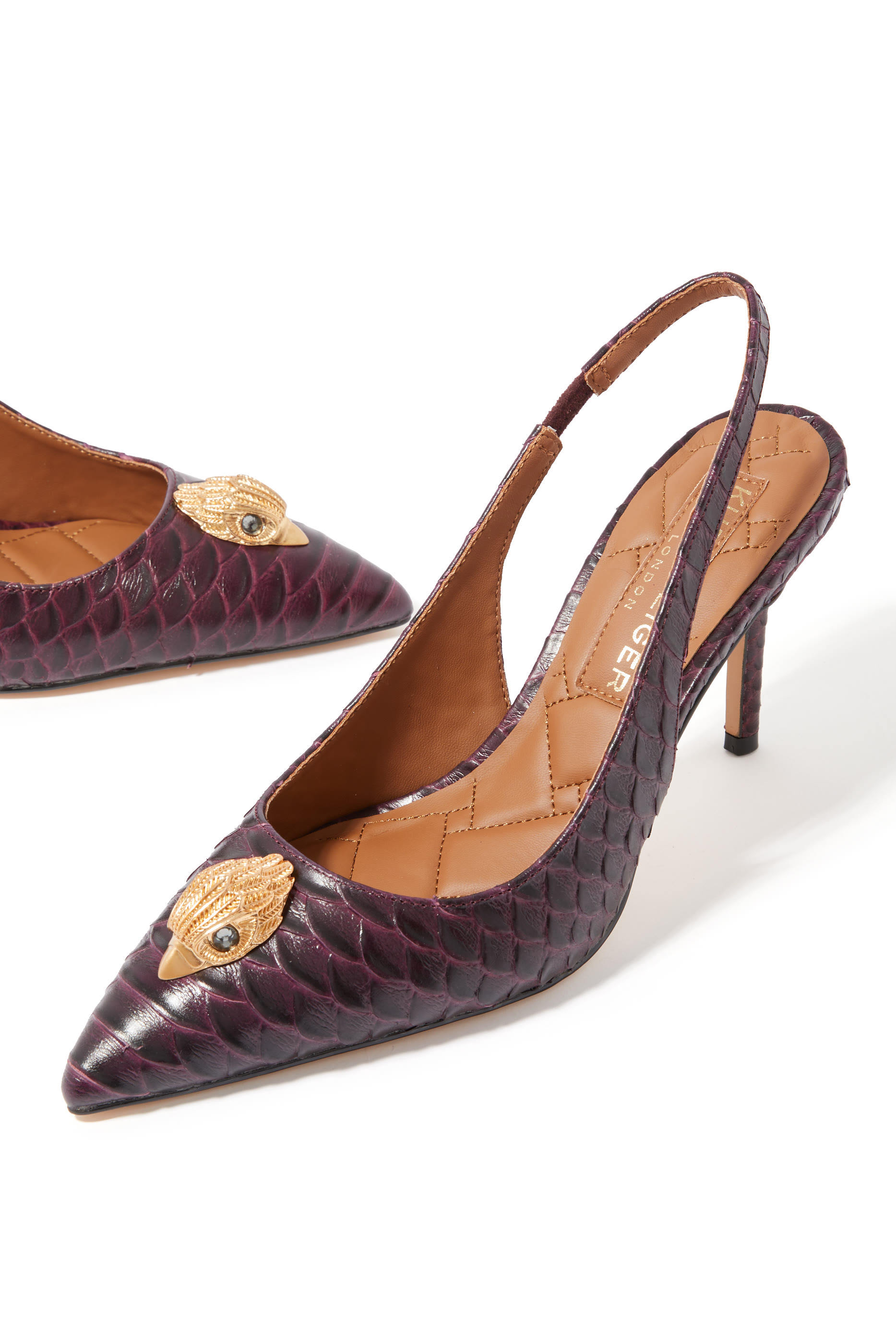 Belgravia 60 High Sling Back Pumps