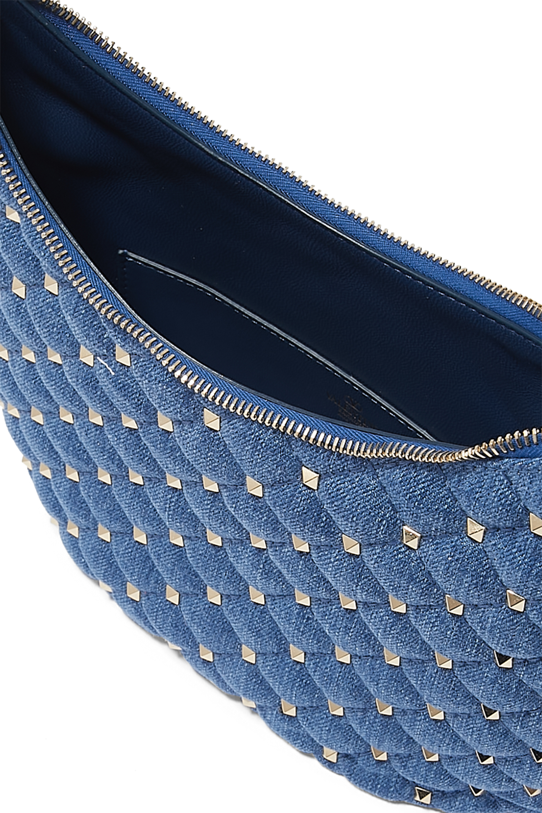 Rockstud Spike Small Hobo Bag