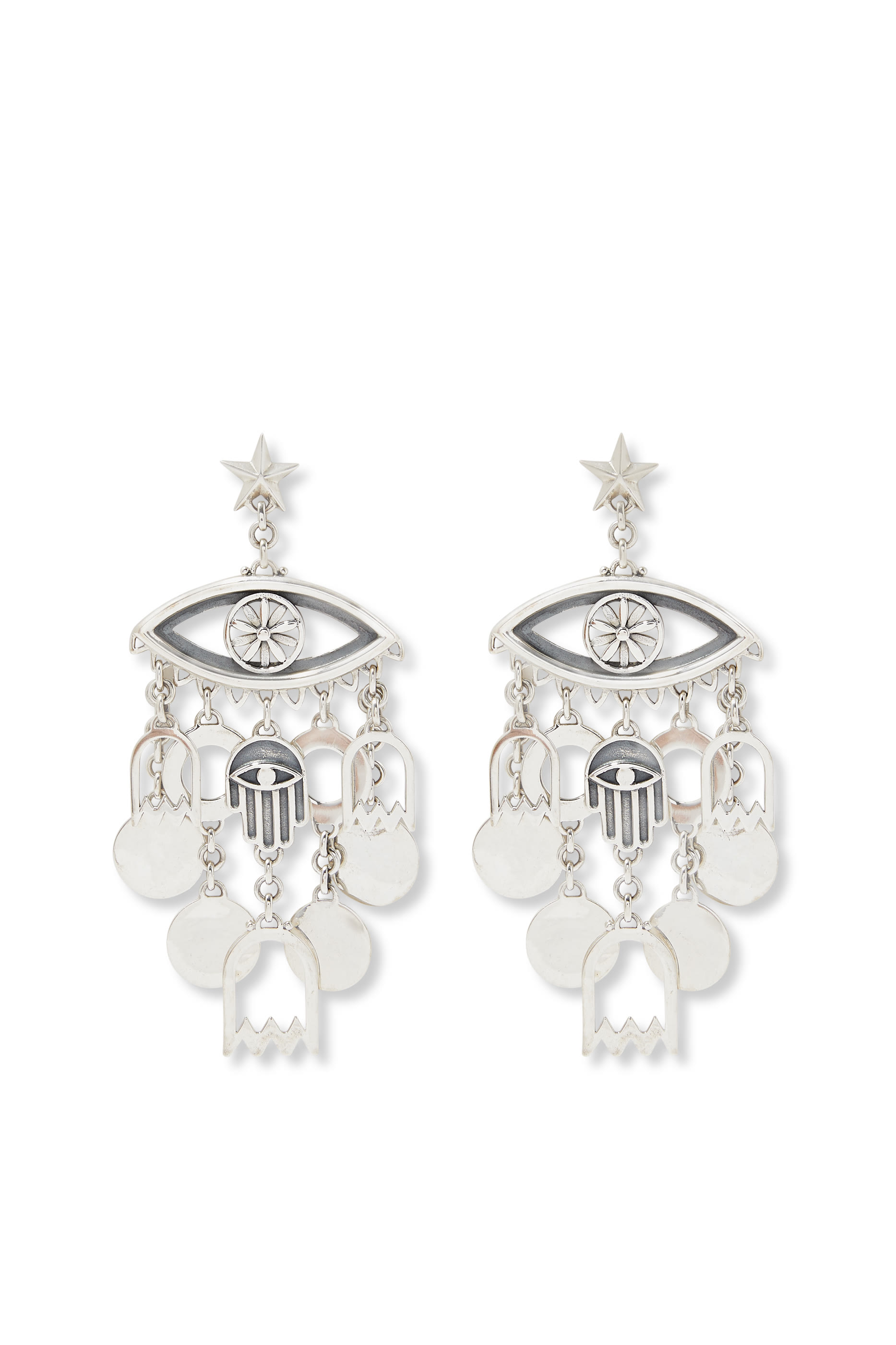 Multi Charm Earrings