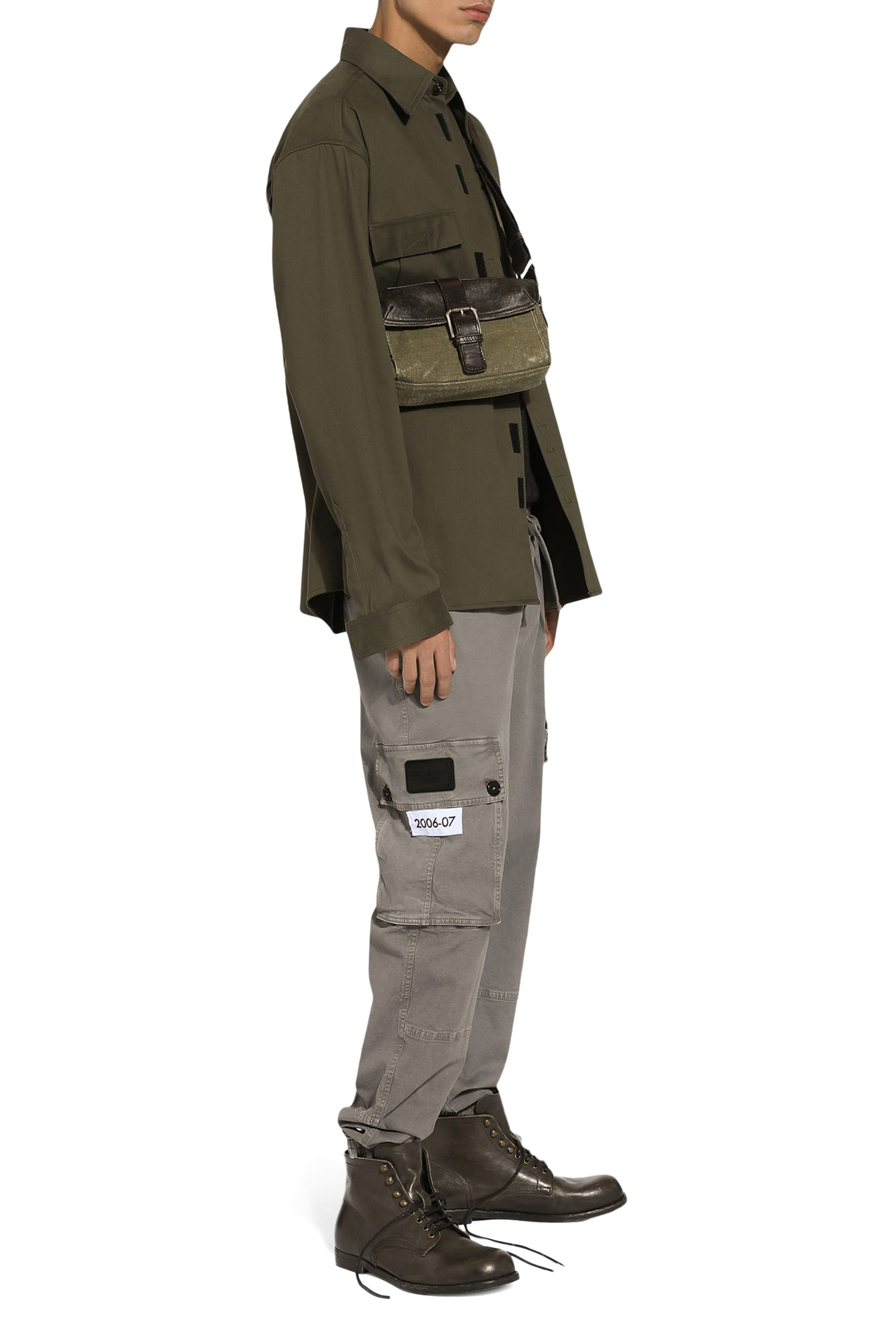 Cotton Shirt with Pockets