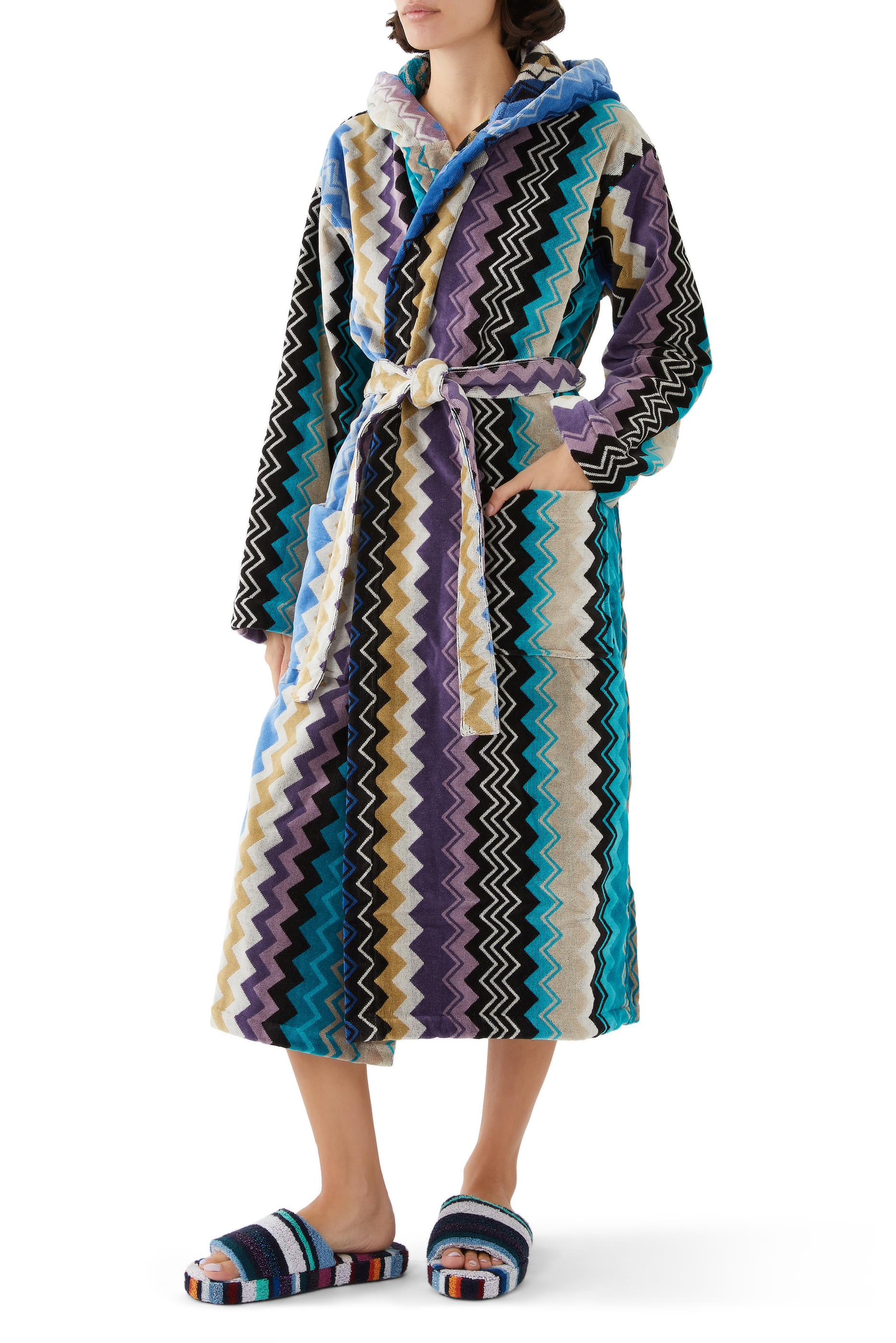 Giacomo Bath Robe Hooded