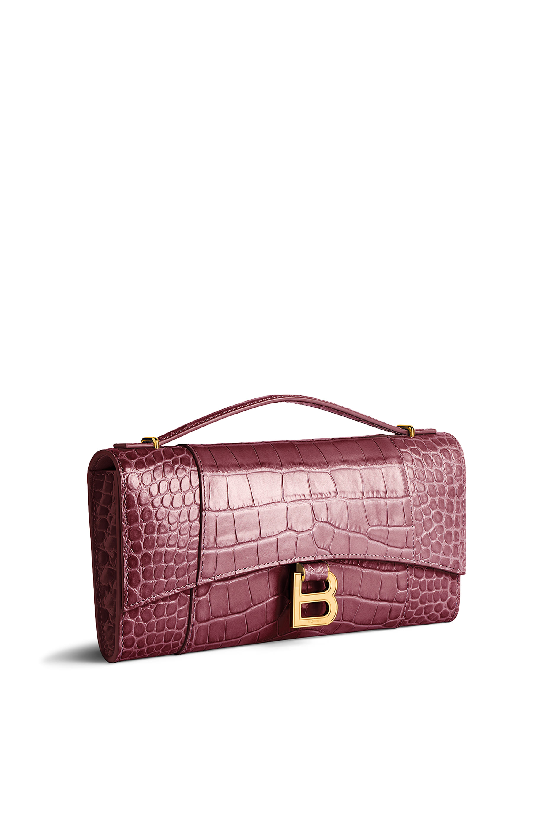 Small Hourglass Top-Handle Bag