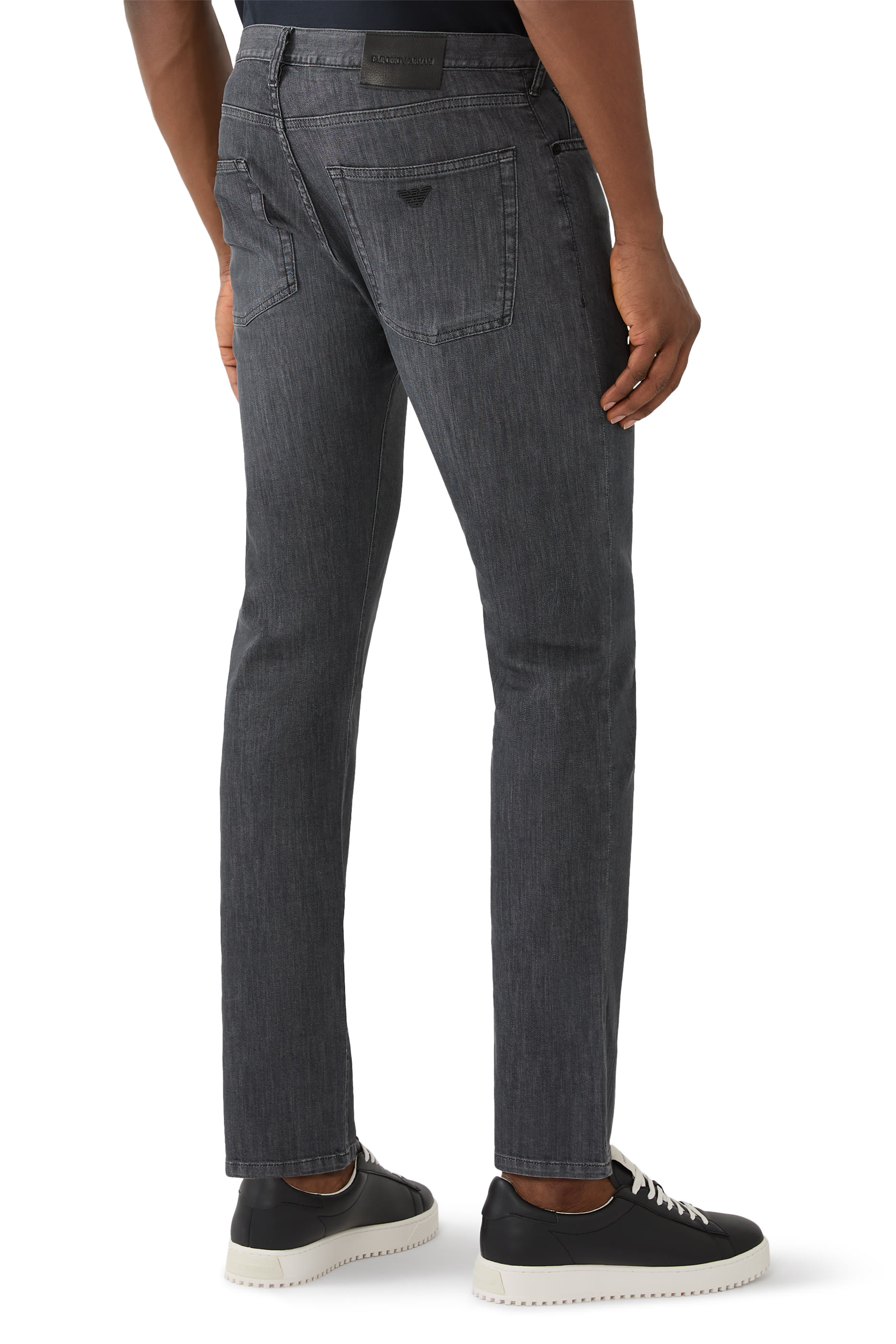 Straight Denim Pants