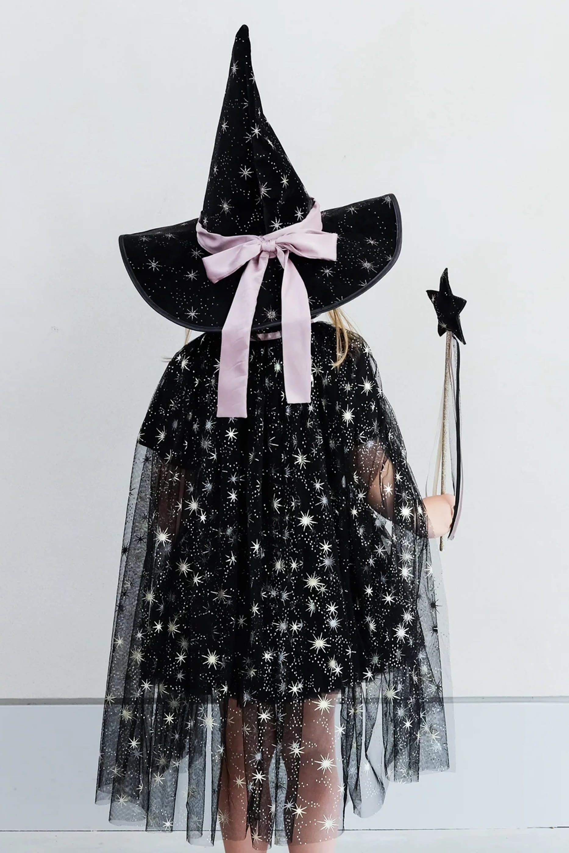 Kids Agatha Velvet Witch Hat 